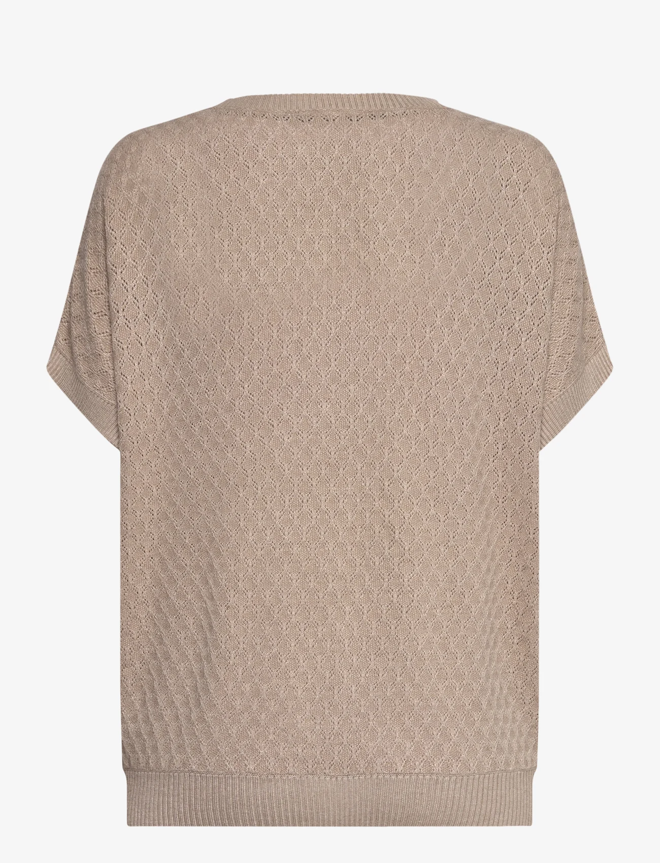FREE/QUENT - FQANI-PULLOVER - džemperiai - simply taupe mel. - 1