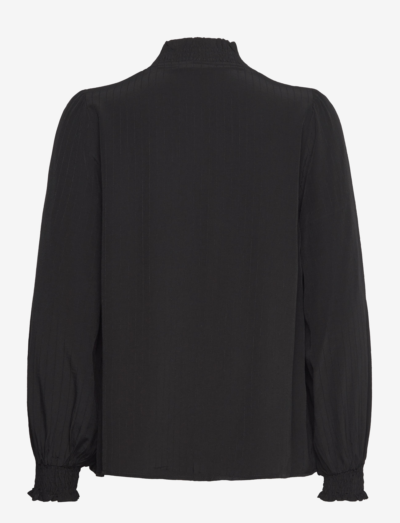 FREE/QUENT - Shirt  - långärmade blusar - black - 1