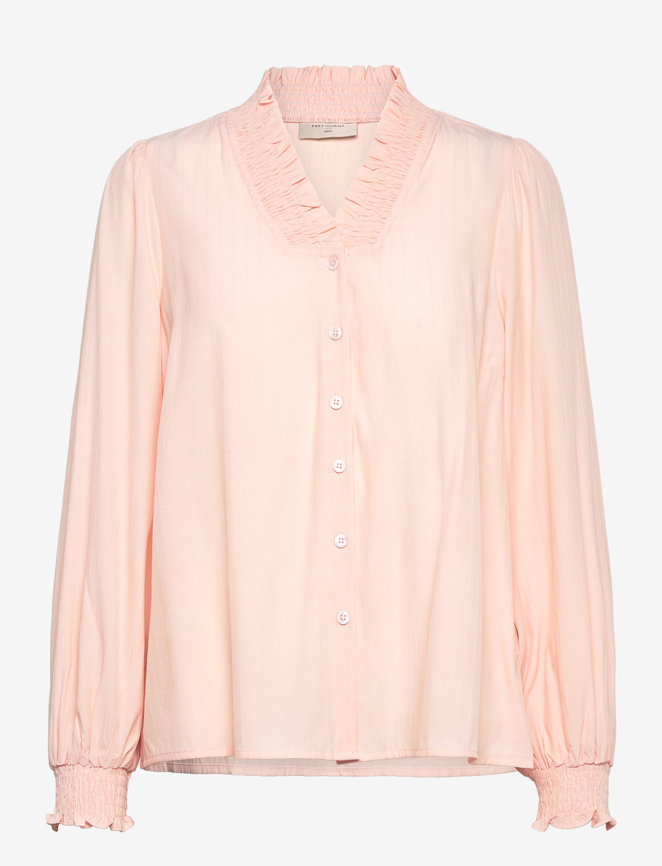FREE/QUENT - Shirt  - långärmade blusar - cloud pink - 0