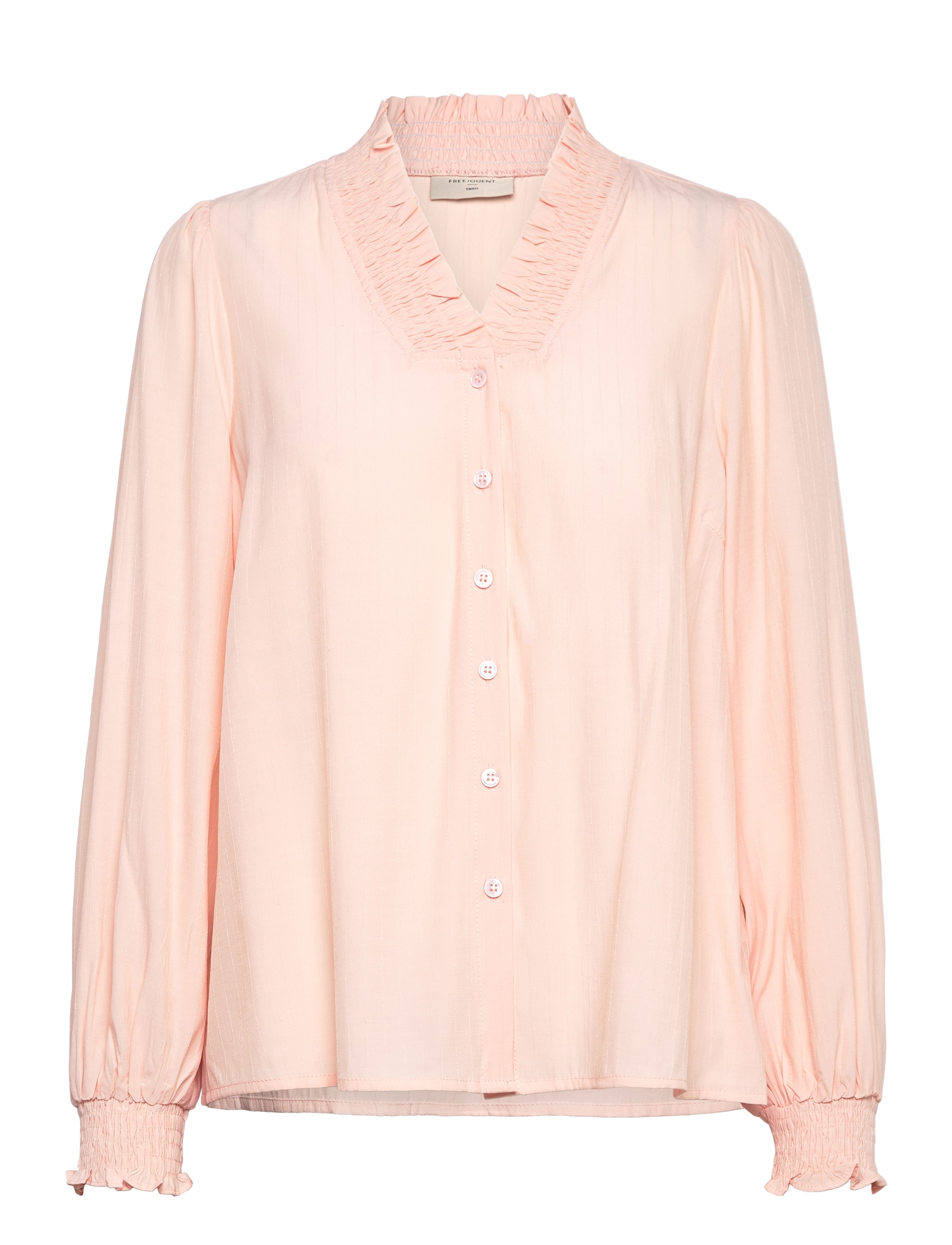 FREE/QUENT - Shirt  - langærmede bluser - cloud pink - 0