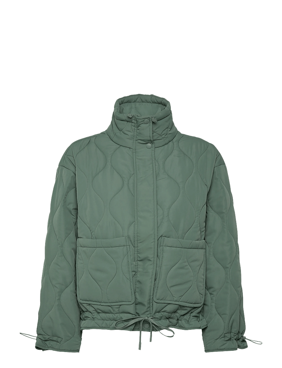 FREE/QUENT - FQBLOB-JACKET - talvejoped - dark forest - 3