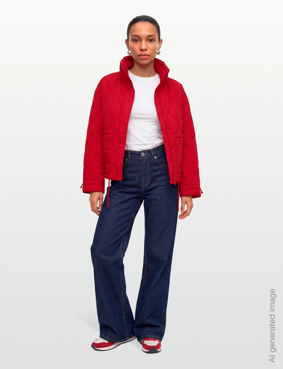 FREE/QUENT - FQBLOB-JACKET - ziemas jakas - true red - 0