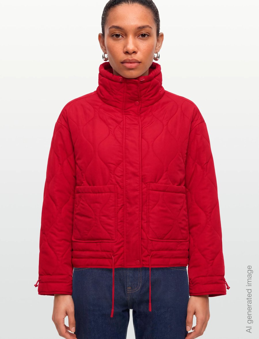 FREE/QUENT - FQBLOB-JACKET - ziemas jakas - true red - 3