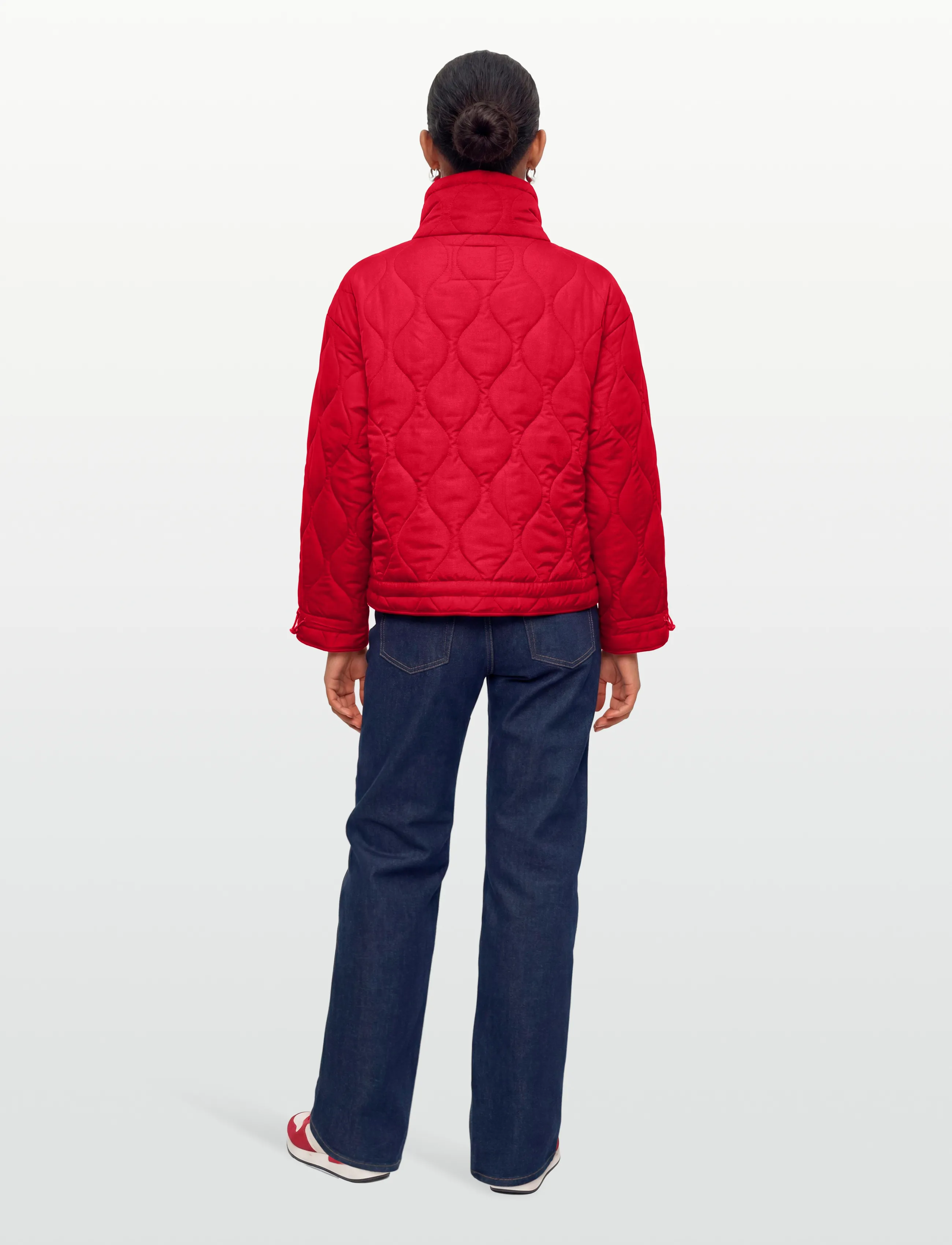 FREE/QUENT - FQBLOB-JACKET - frühlingsjacken - true red - 4