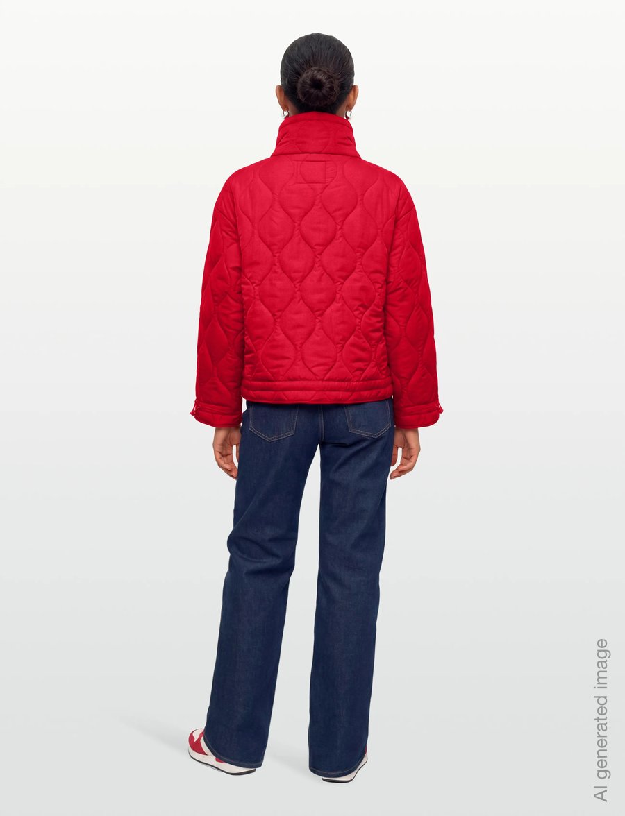 FREE/QUENT - FQBLOB-JACKET - ziemas jakas - true red - 4
