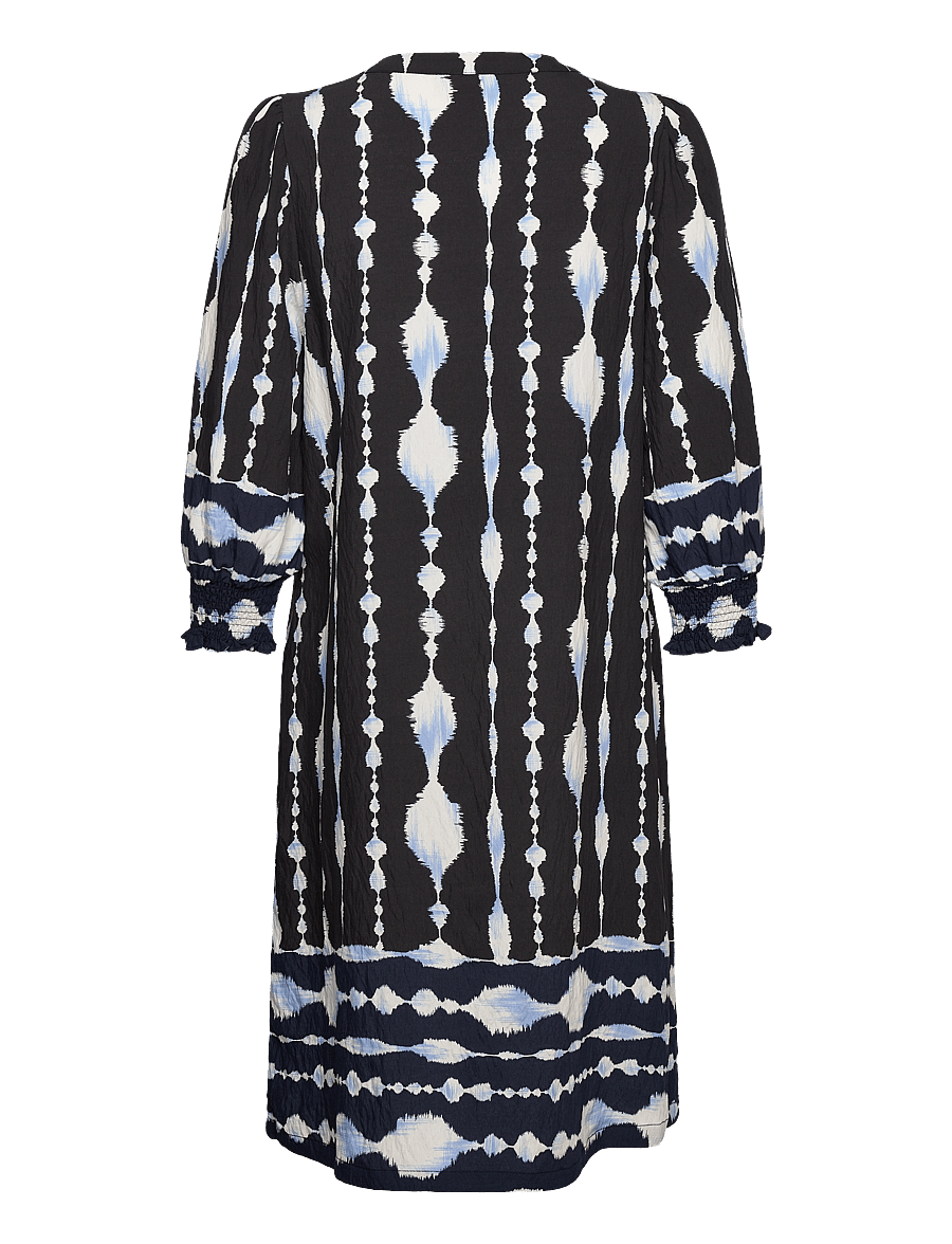 FREE/QUENT - FQABY-DRESS - midikleidid - black w. navy blazer - 2