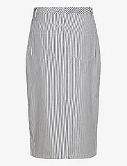 FREE/QUENT - FQMELLA-SKIRT - midi kjolar - medieval blue w. off-white - 1