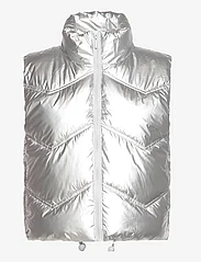 FREE/QUENT - FQOLGA-WAISTCOAT - puffer vests - silver - 0
