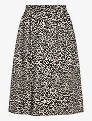 FREE/QUENT - FQMALAY-SKIRT - midi nederdele - pumice stone w. black - 1