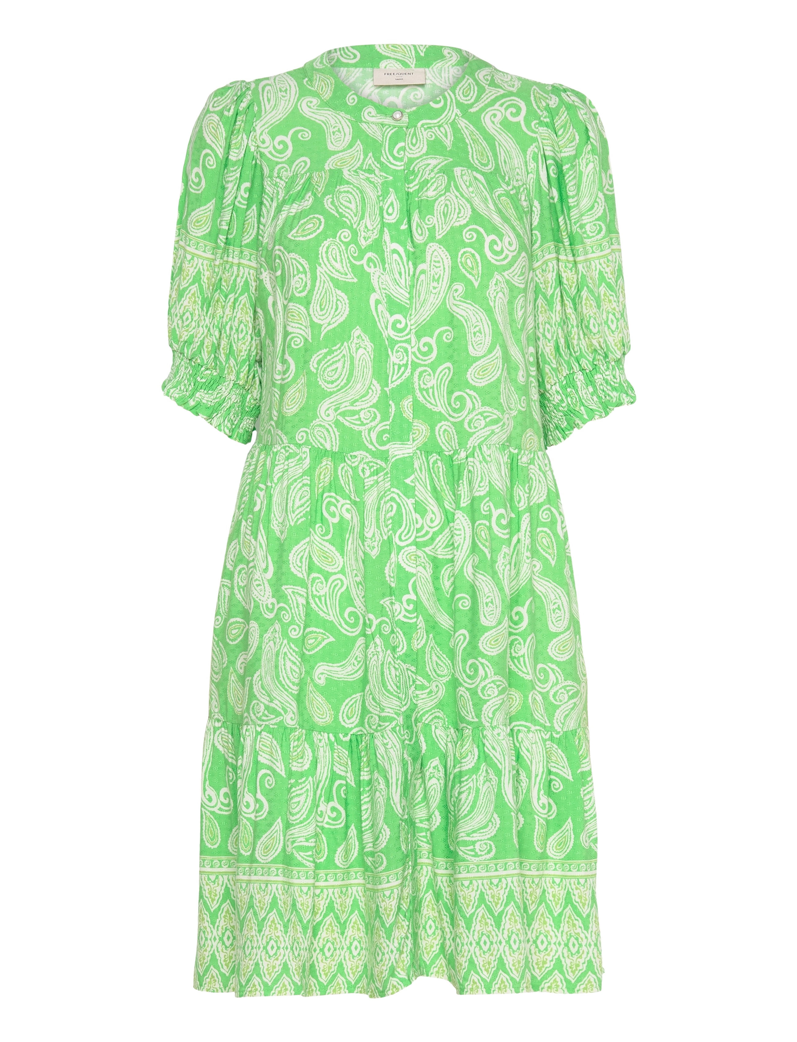 FREE/QUENT FQADNEY-DRESS - Kleidid - BUD GREEN W. TOFU / green