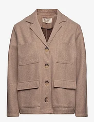 FREE/QUENT - FQYANNA-JACKET - winter jackets - taupe gray mel. - 0