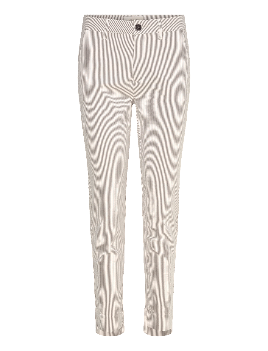 FREE/QUENT - FQREX-PANTS - slim fit-byxor - moonbeam w. morel - 1