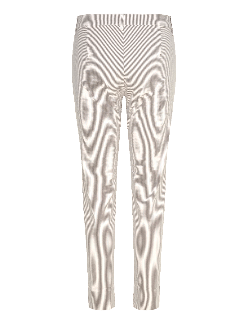 FREE/QUENT - FQREX-PANTS - slim fit hosen - moonbeam w. morel - 2