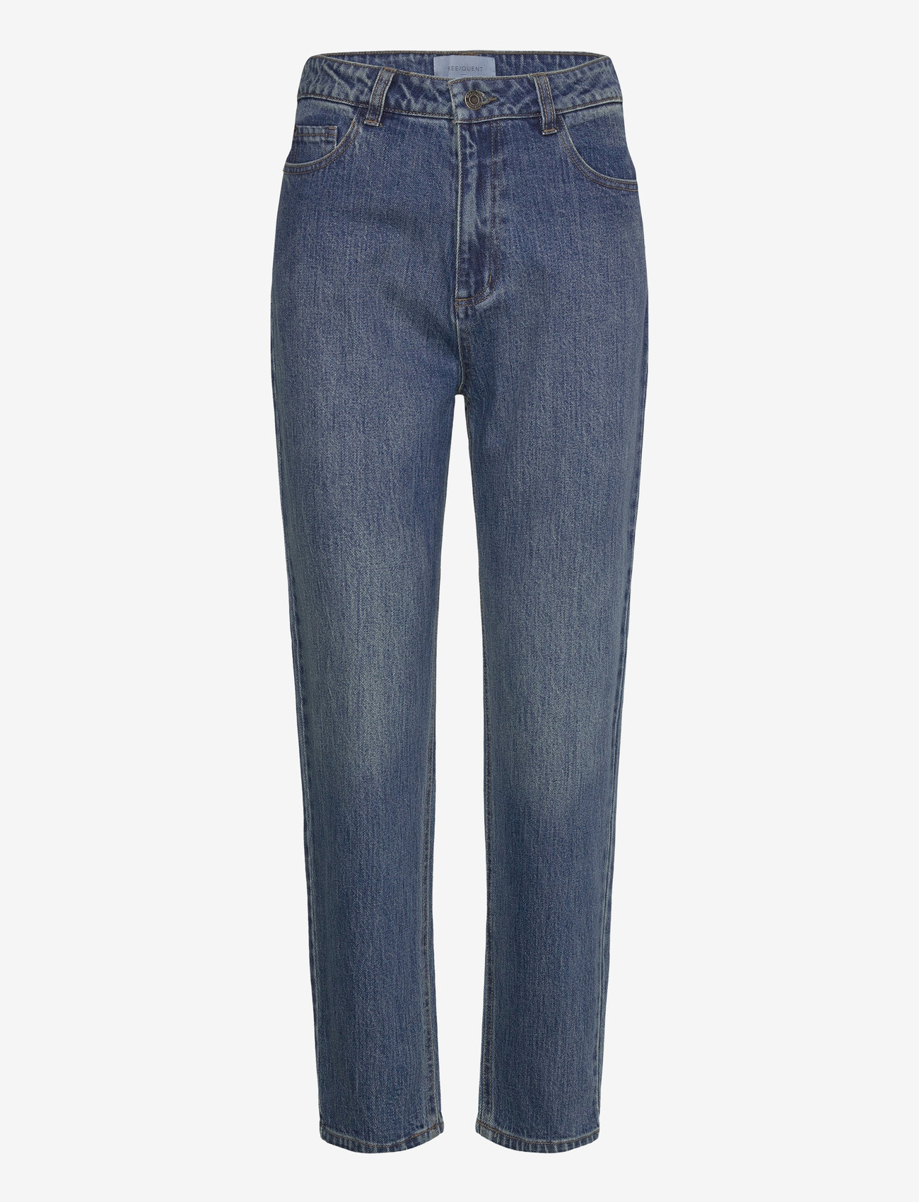 FREE/QUENT - FQWINNI-JEANS - tapered jeans - medium dirty washed denim - 0