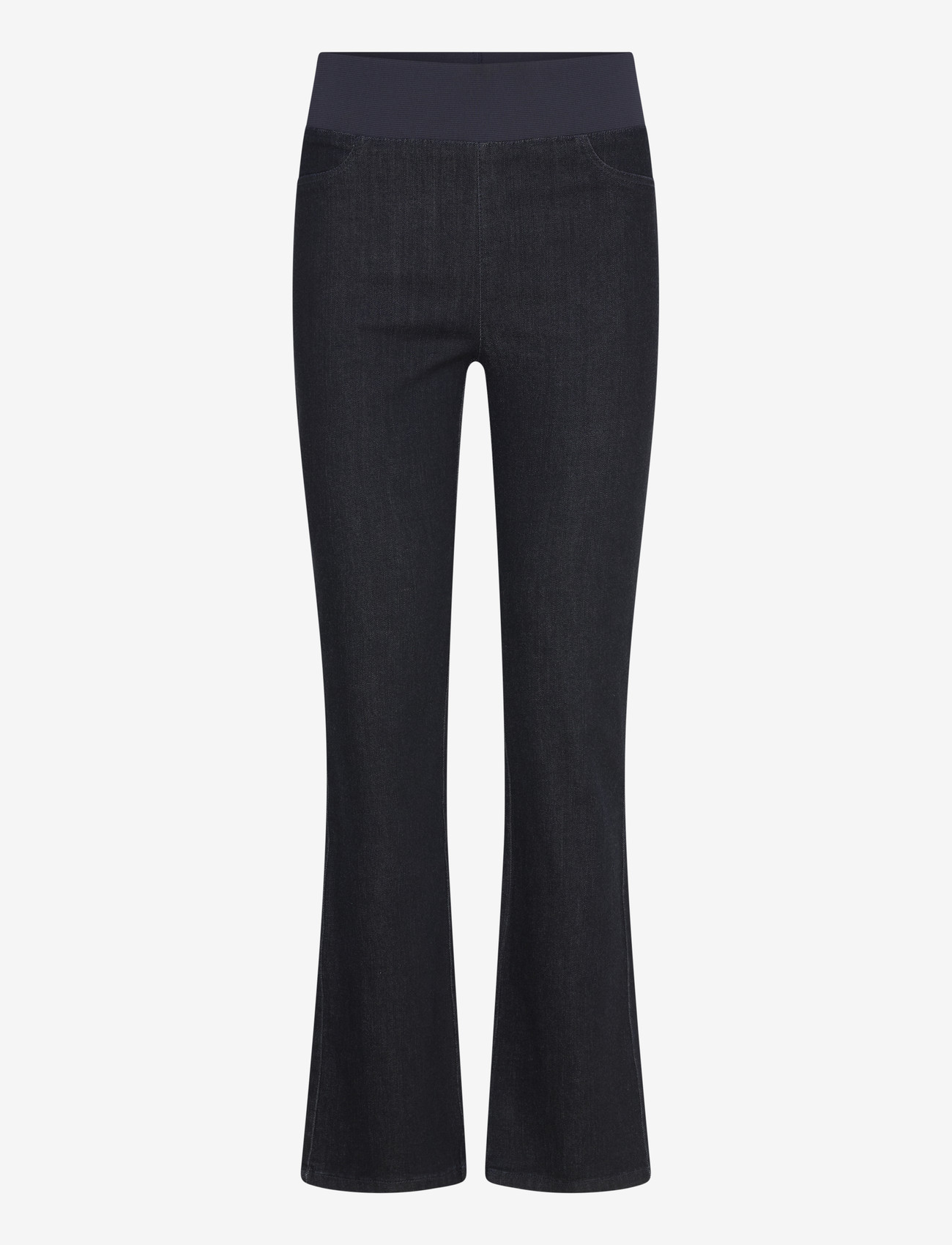 FREE/QUENT - FQSHANTAL-PANTS - bootcut jeans - dark blue denim - 0