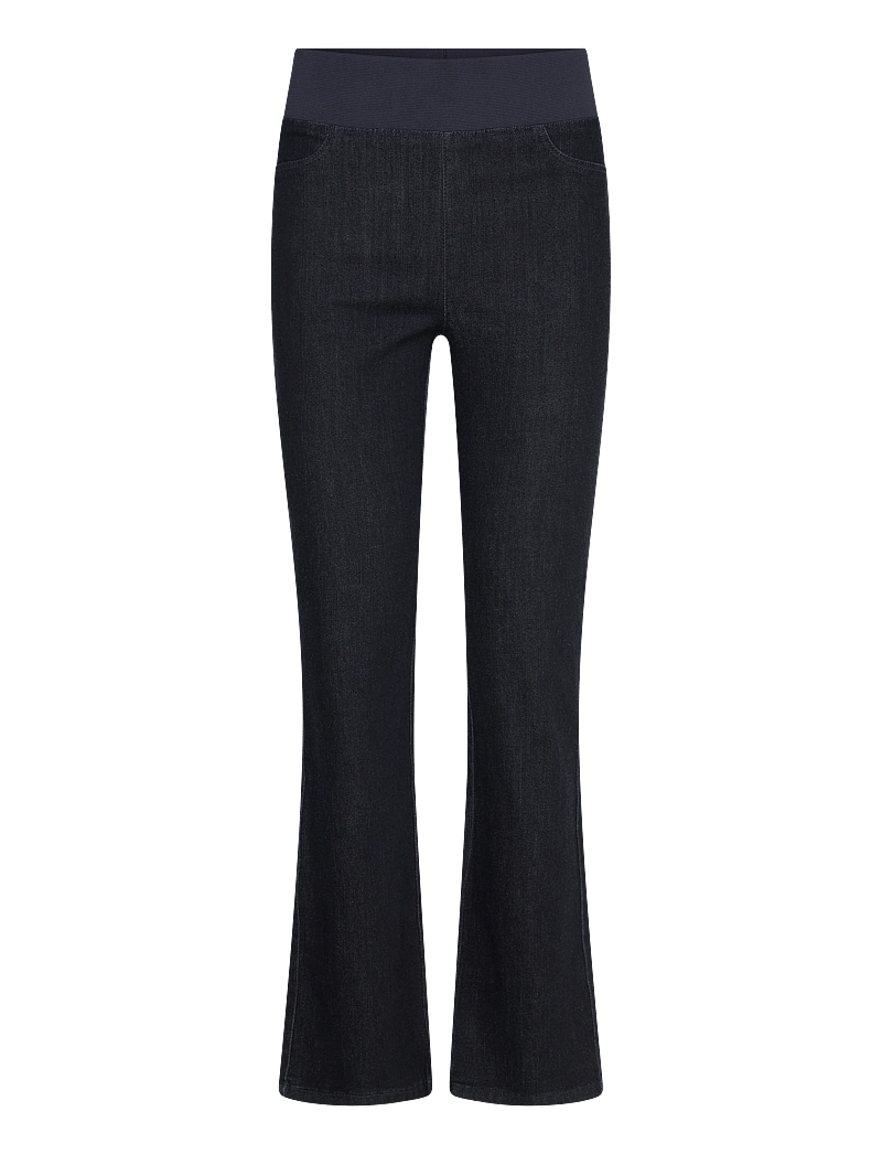 FREE/QUENT - FQSHANTAL-PANTS - bootcut jeans - dark blue denim - 0
