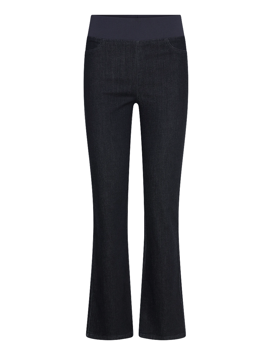 FREE/QUENT - FQSHANTAL-PANTS - bootcut-jeans - dark blue denim - 0