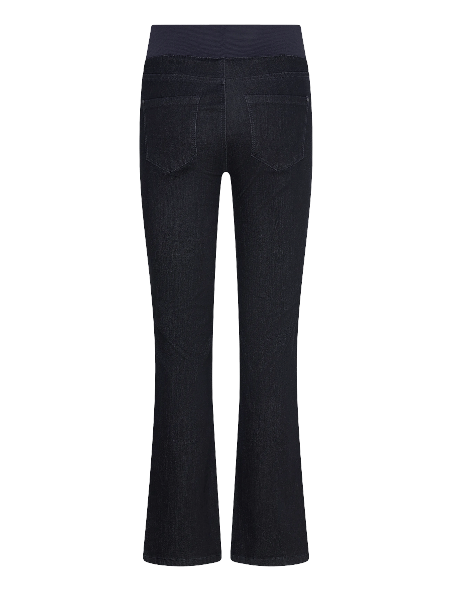 FREE/QUENT - FQSHANTAL-PANTS - bootcut-jeans - dark blue denim - 1