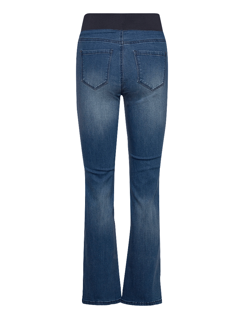 FREE/QUENT - FQSHANTAL-PANTS - alt laienevad teksad - medium blue denim - 1