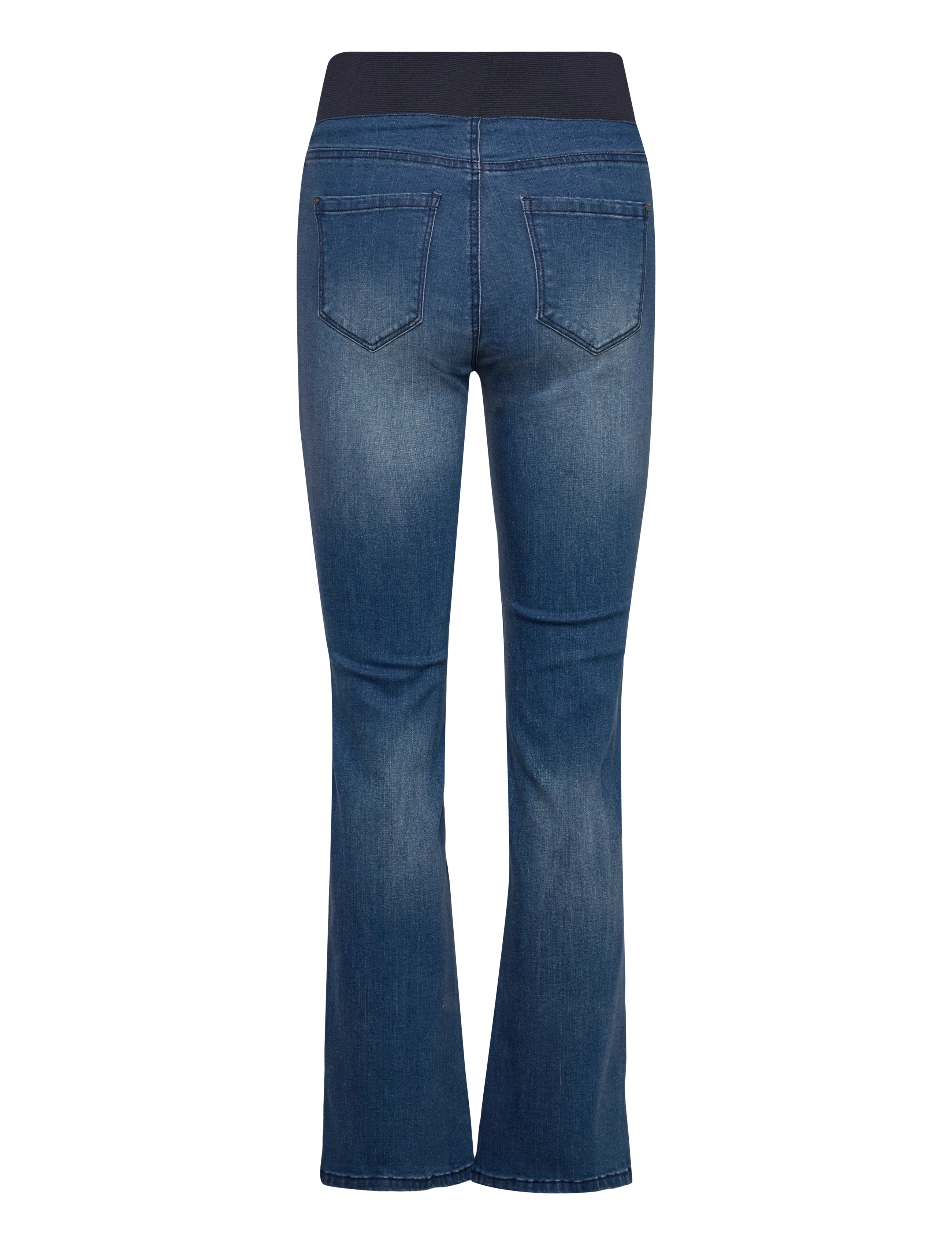 FREE/QUENT - FQSHANTAL-PANTS - bootcut-farkut - medium blue denim - 1