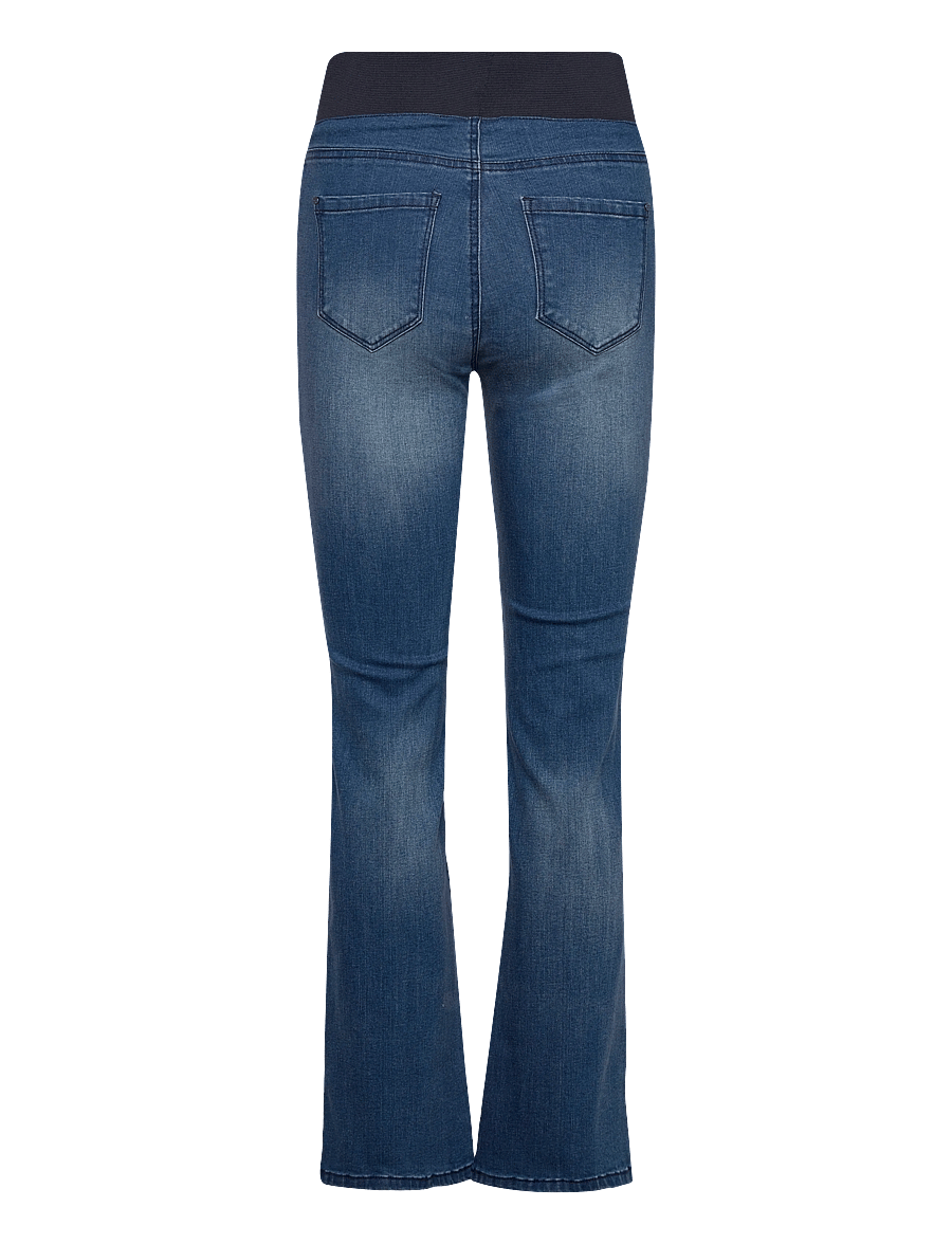 FREE/QUENT - FQSHANTAL-PANTS - bootcut-farkut - medium blue denim - 1