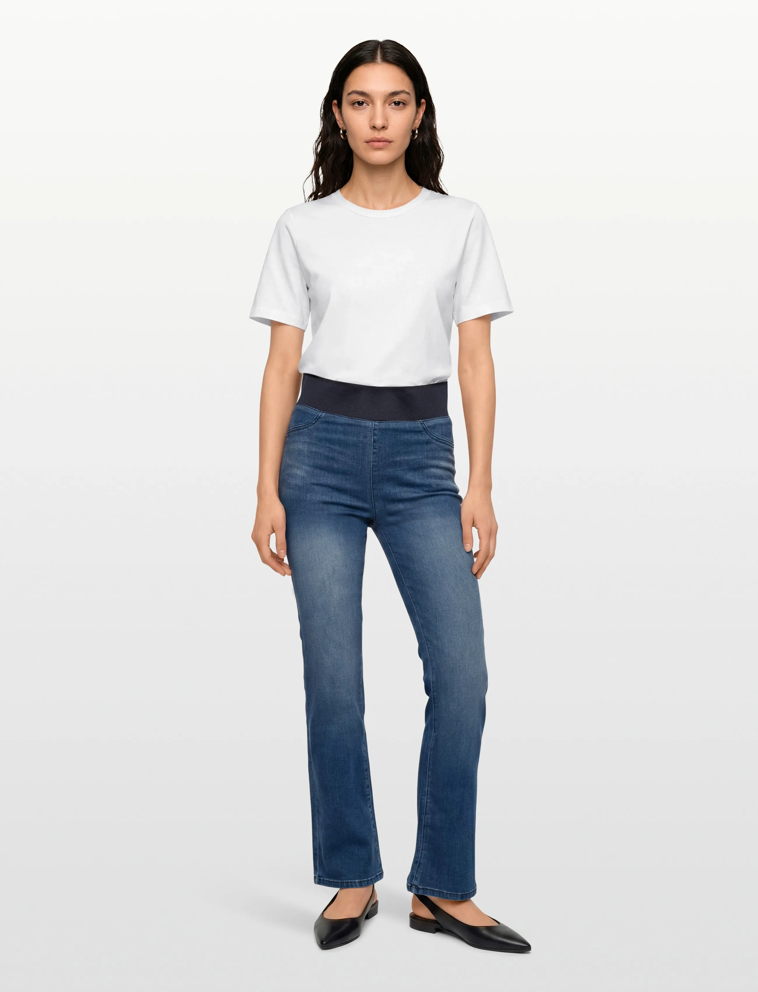 FREE/QUENT Fqshantal-Pants, M, Jeans, Blau - Boot Cut, Frauen