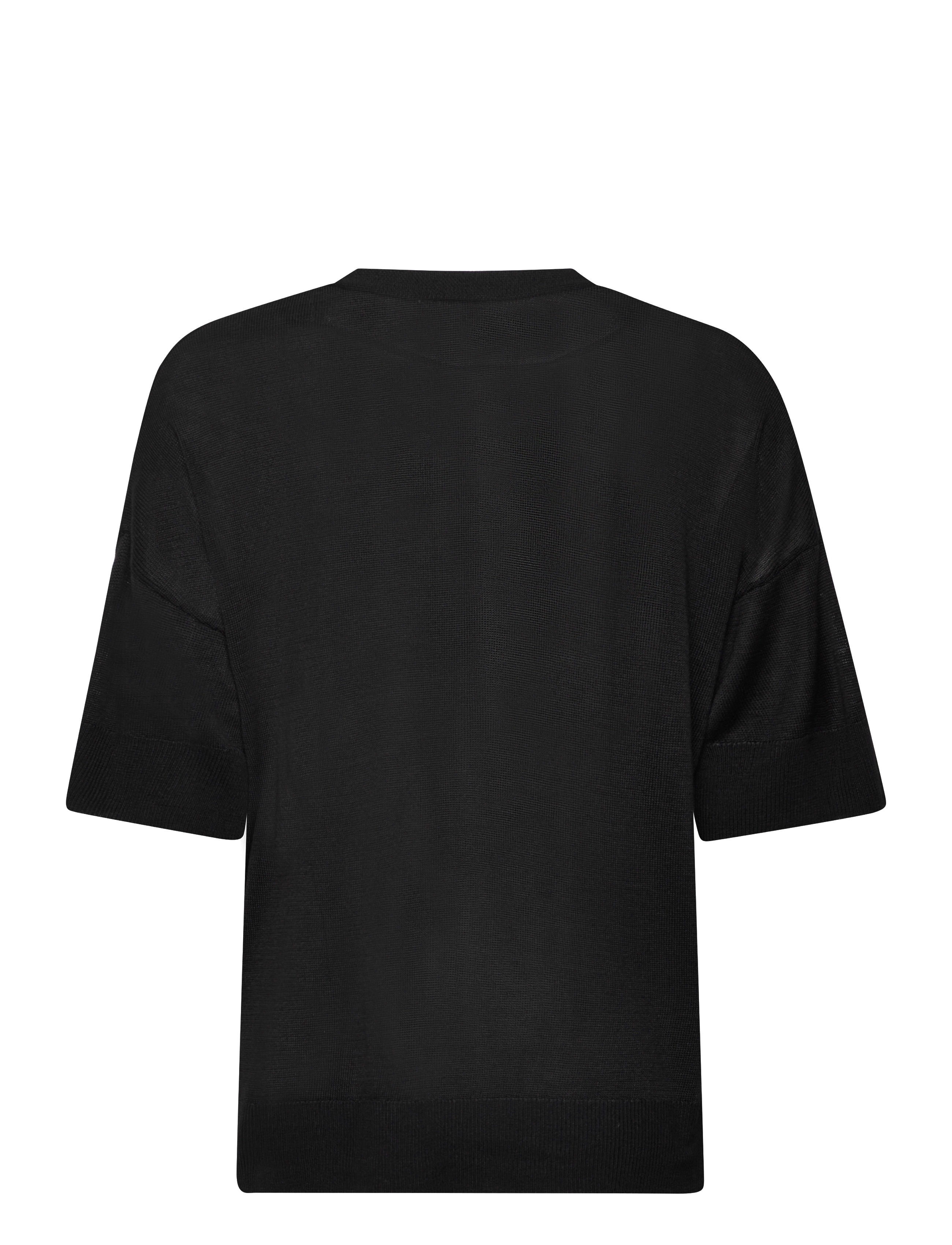 FREE/QUENT - FQELINA-PULLOVER - t-shirts - black - 1