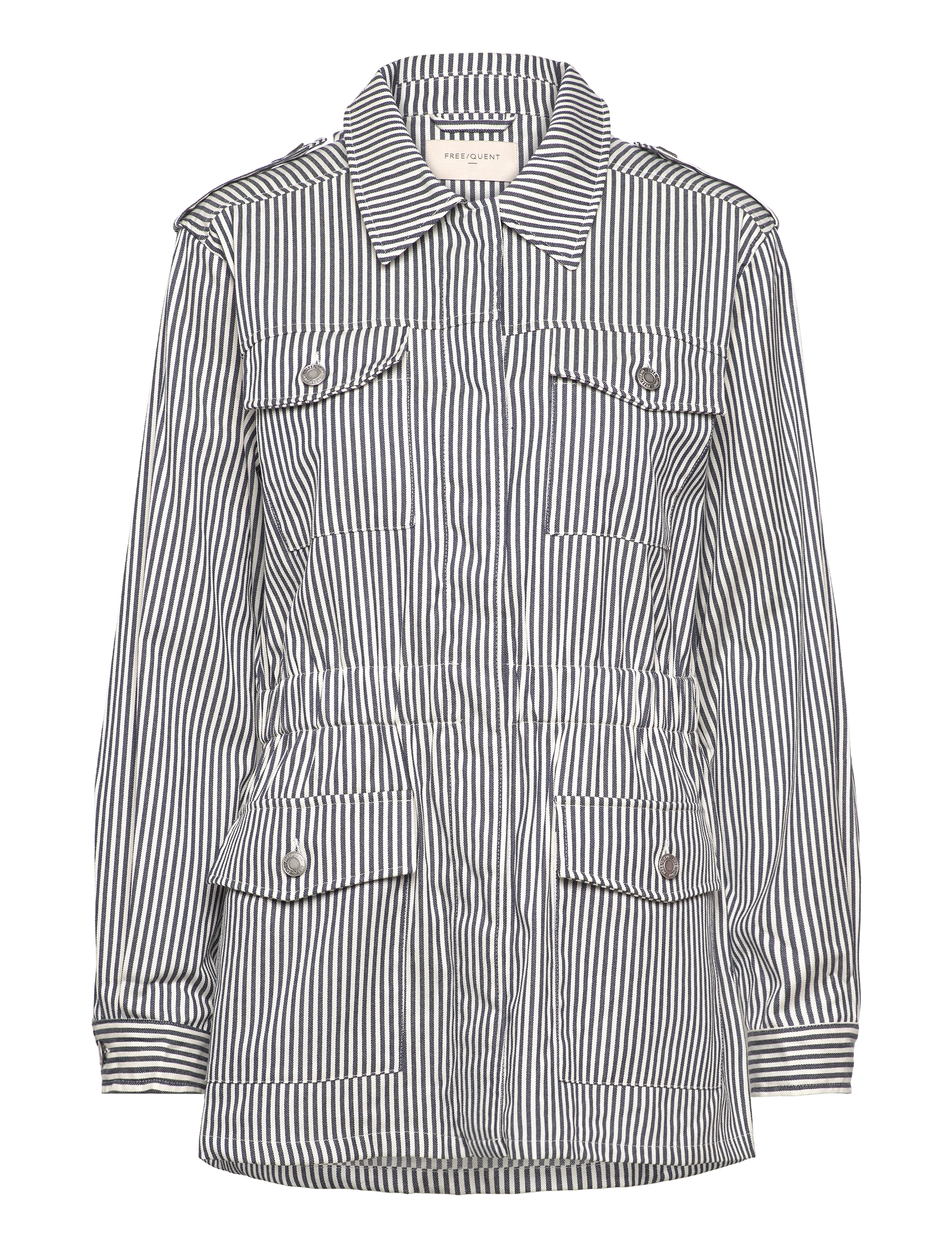 FQMELLA-JACKET - MEDIEVAL BLUE W. OFF