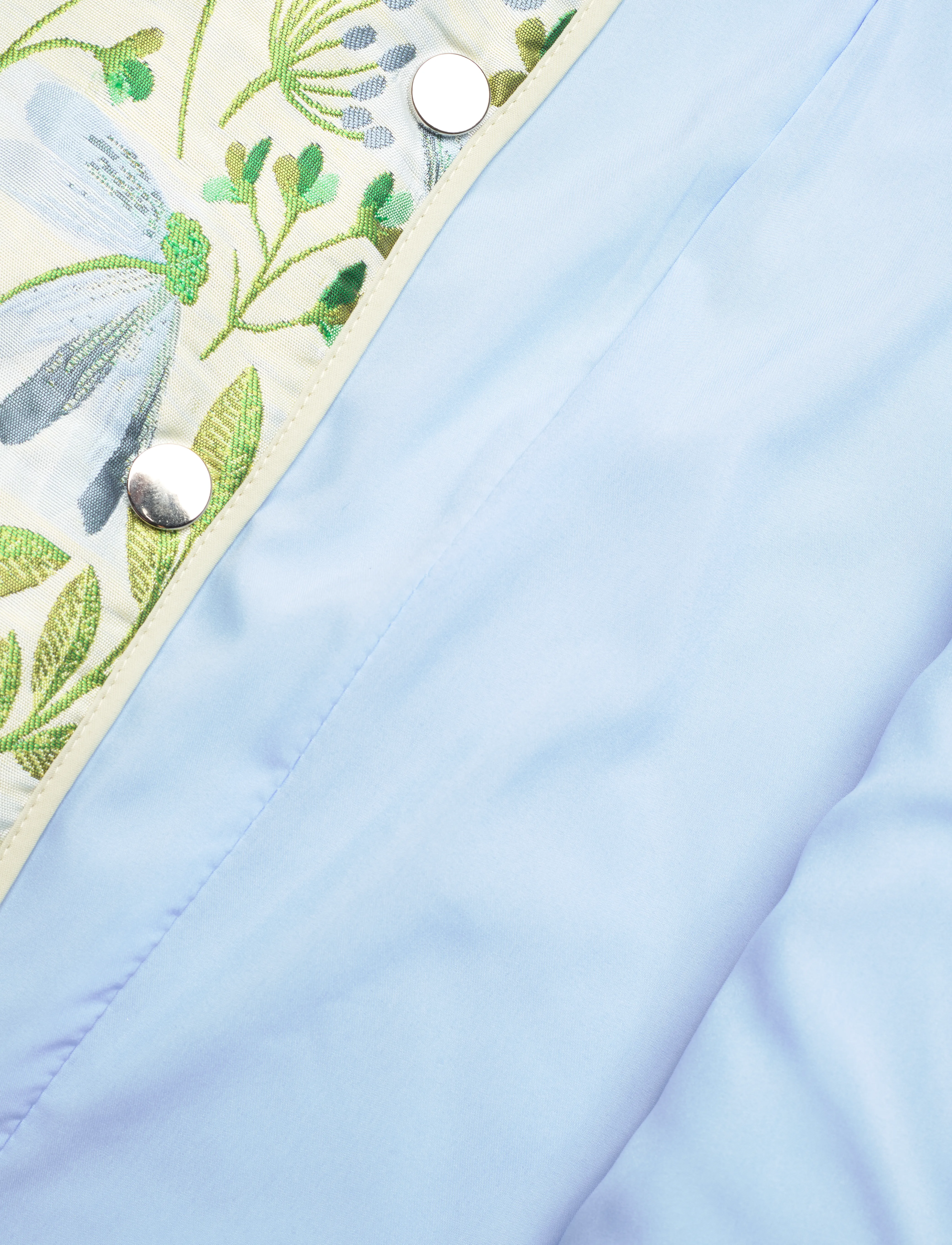 FREE/QUENT - Jacket from Freequent in a soft material with a floral pattern. The jacket has a - chambray blue w. moonbeam - 5