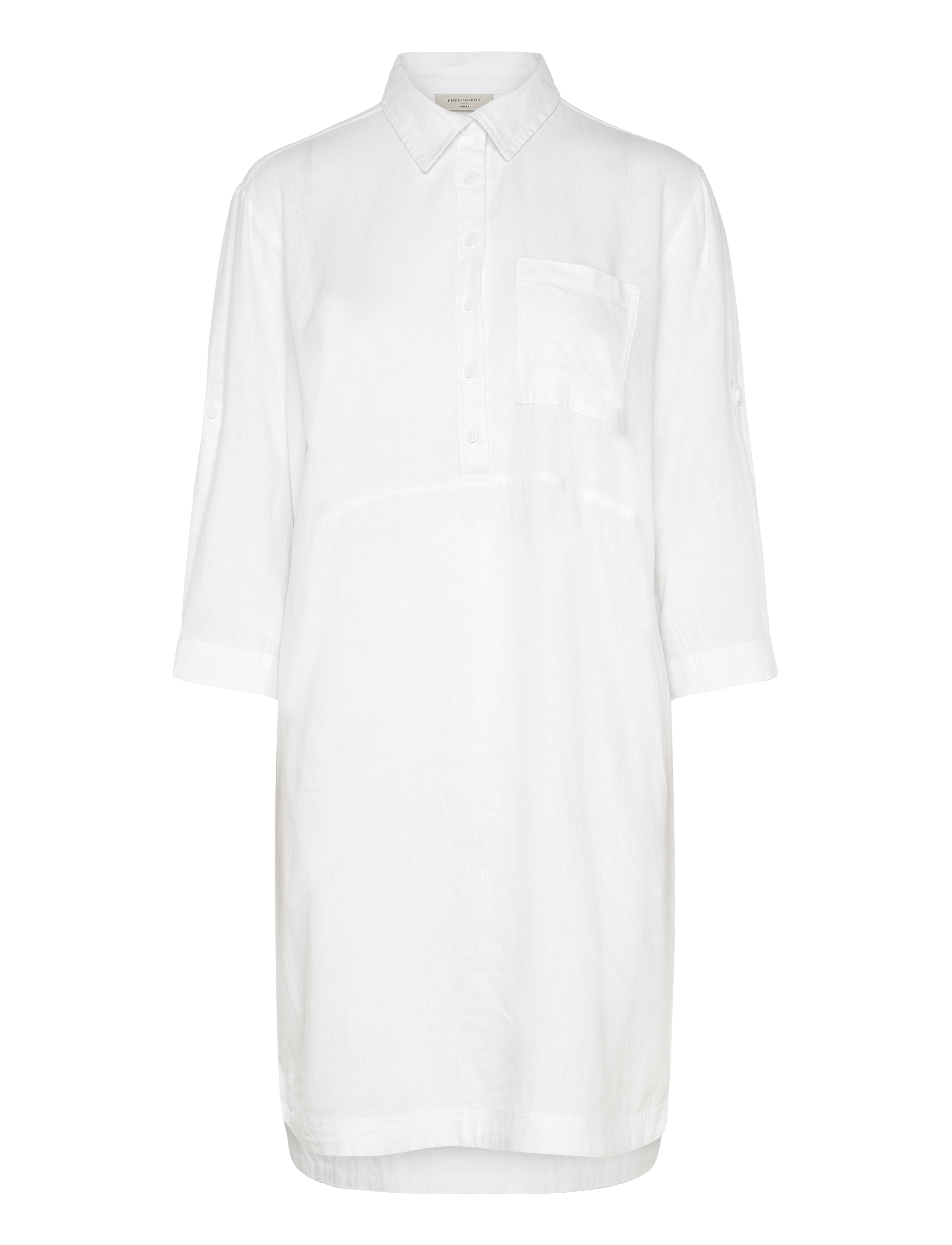 FREE/QUENT Fqlaluna-Dress, M, Dresses, Weiß - Knee-length & Midi, Frauen