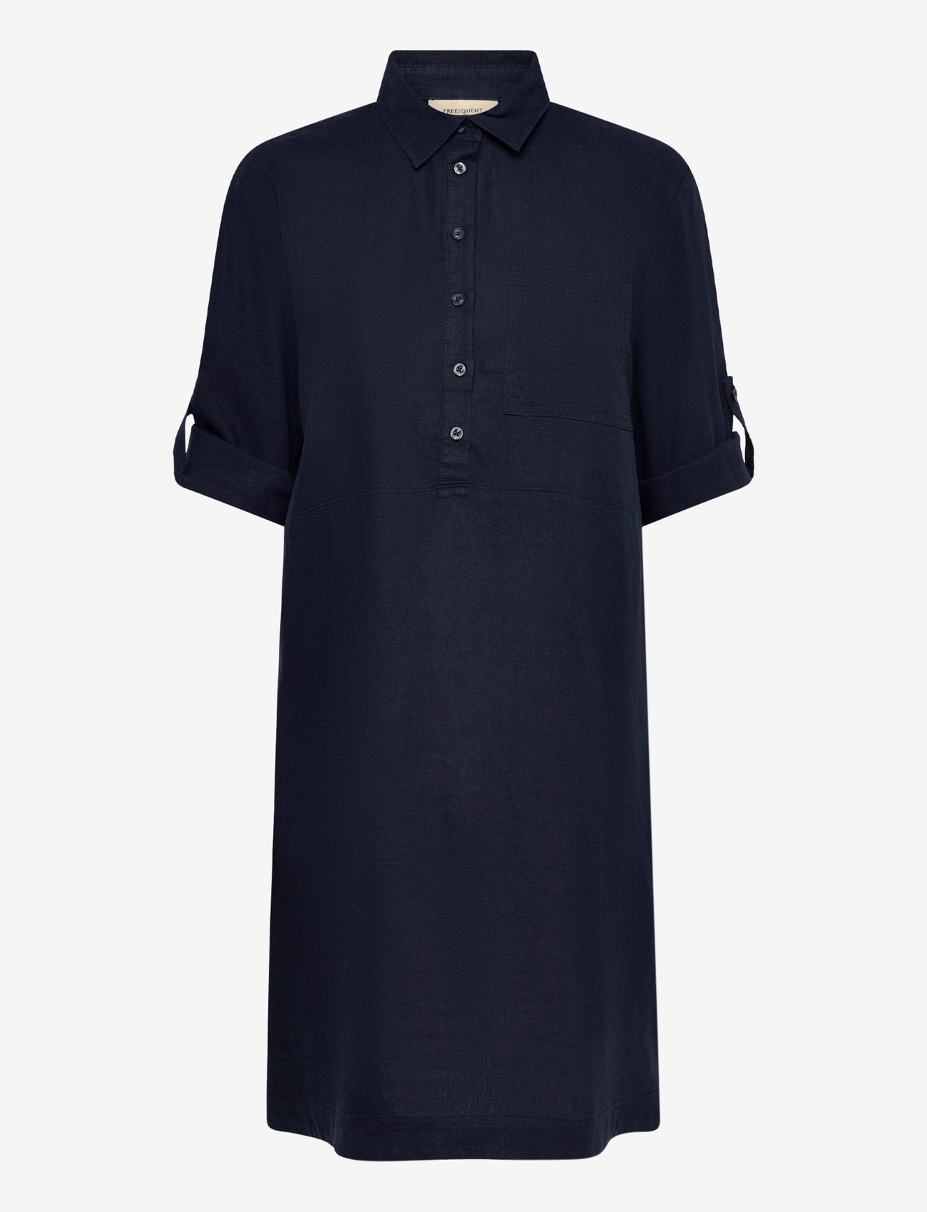 FREE/QUENT - FQLALUNA-DRESS - hemdkleider - navy blazer - 2