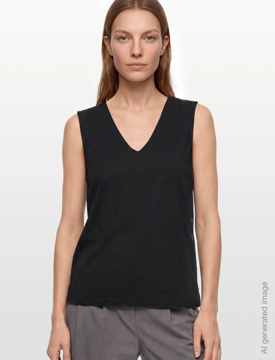 FREE/QUENT - FQLAVA-TOP - varrukateta topid - black - 4