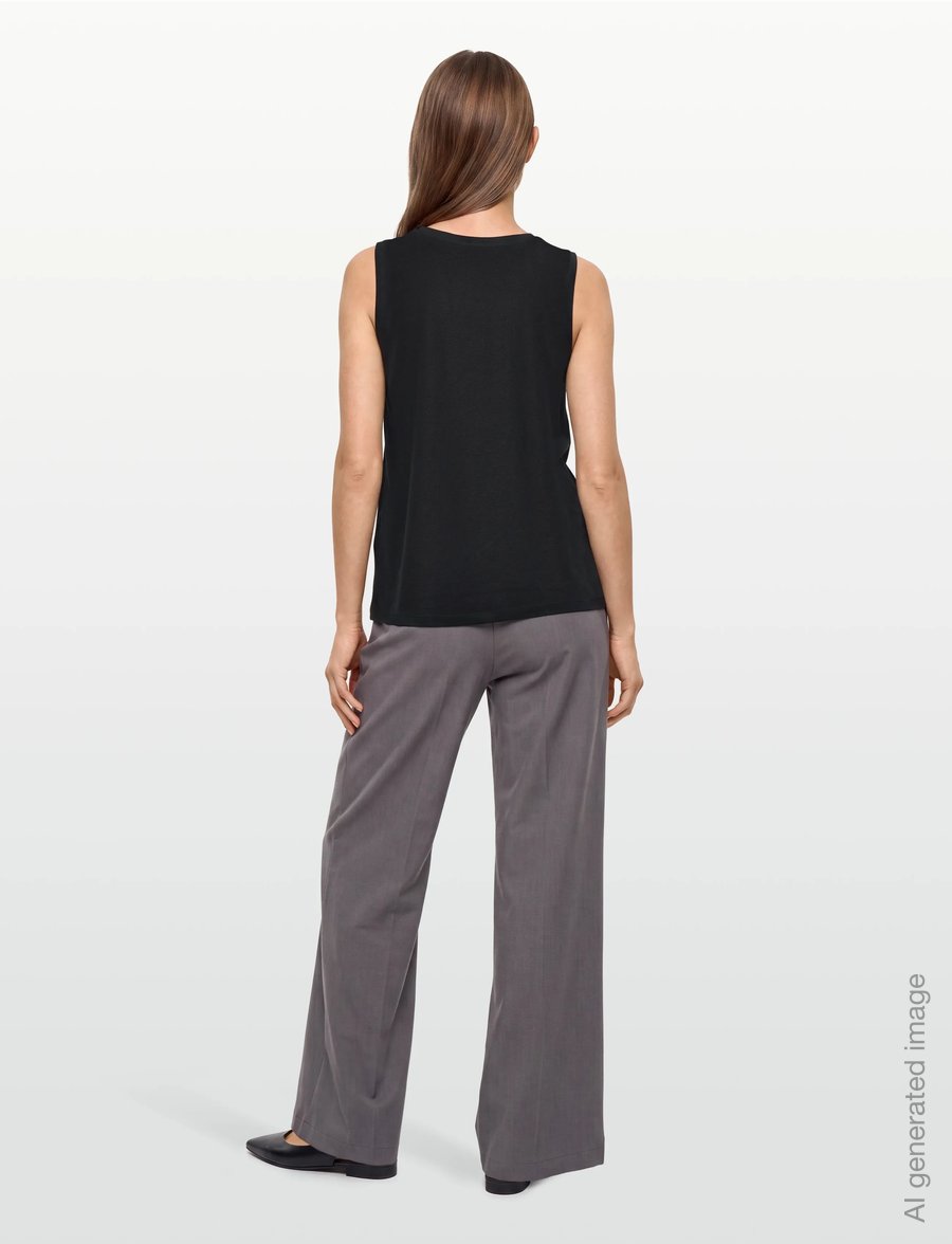 FREE/QUENT - FQLAVA-TOP - varrukateta topid - black - 5