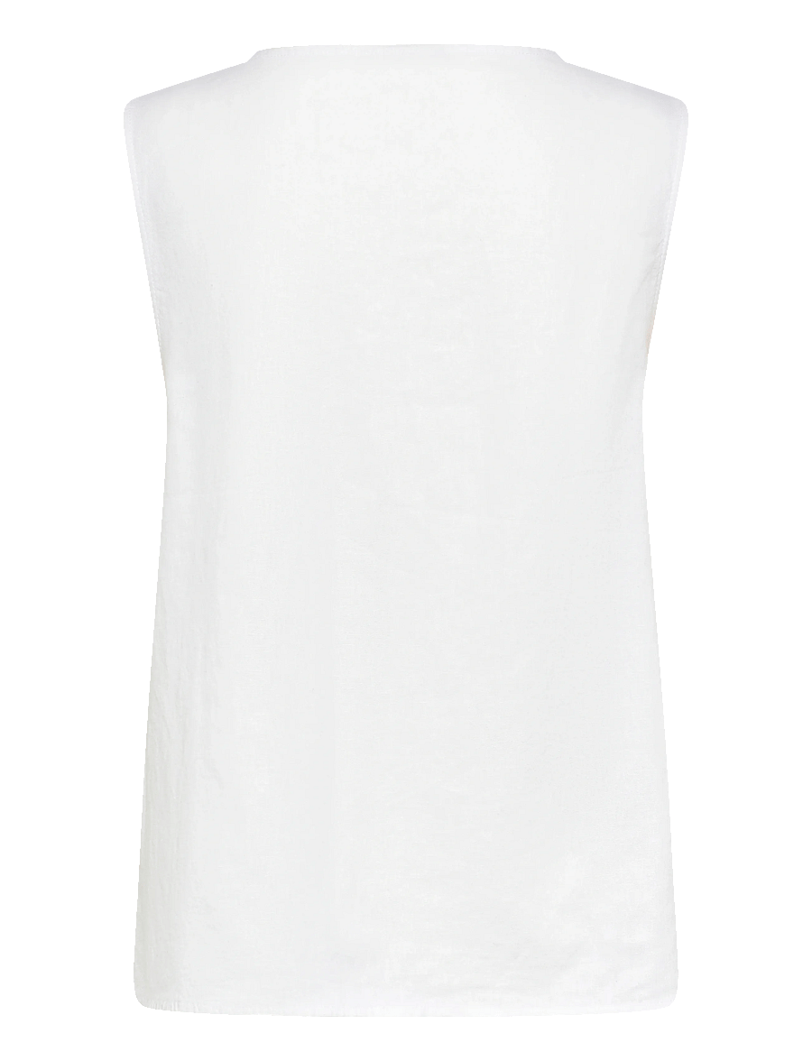 FREE/QUENT - FQLAVA-TOP - Ärmellose tops - brilliant white - 2