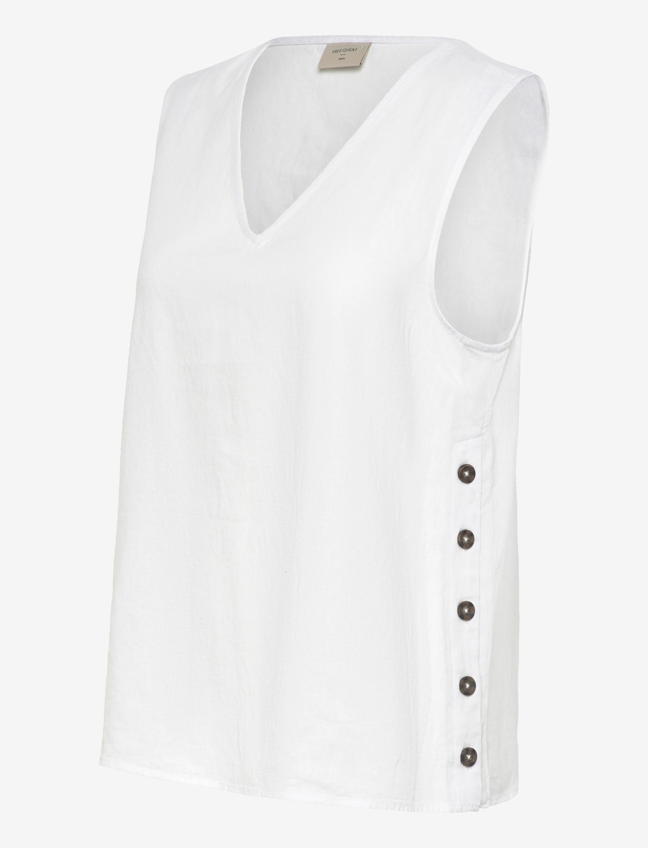 FREE/QUENT - FQLAVA-TOP - Ärmellose tops - brilliant white - 2