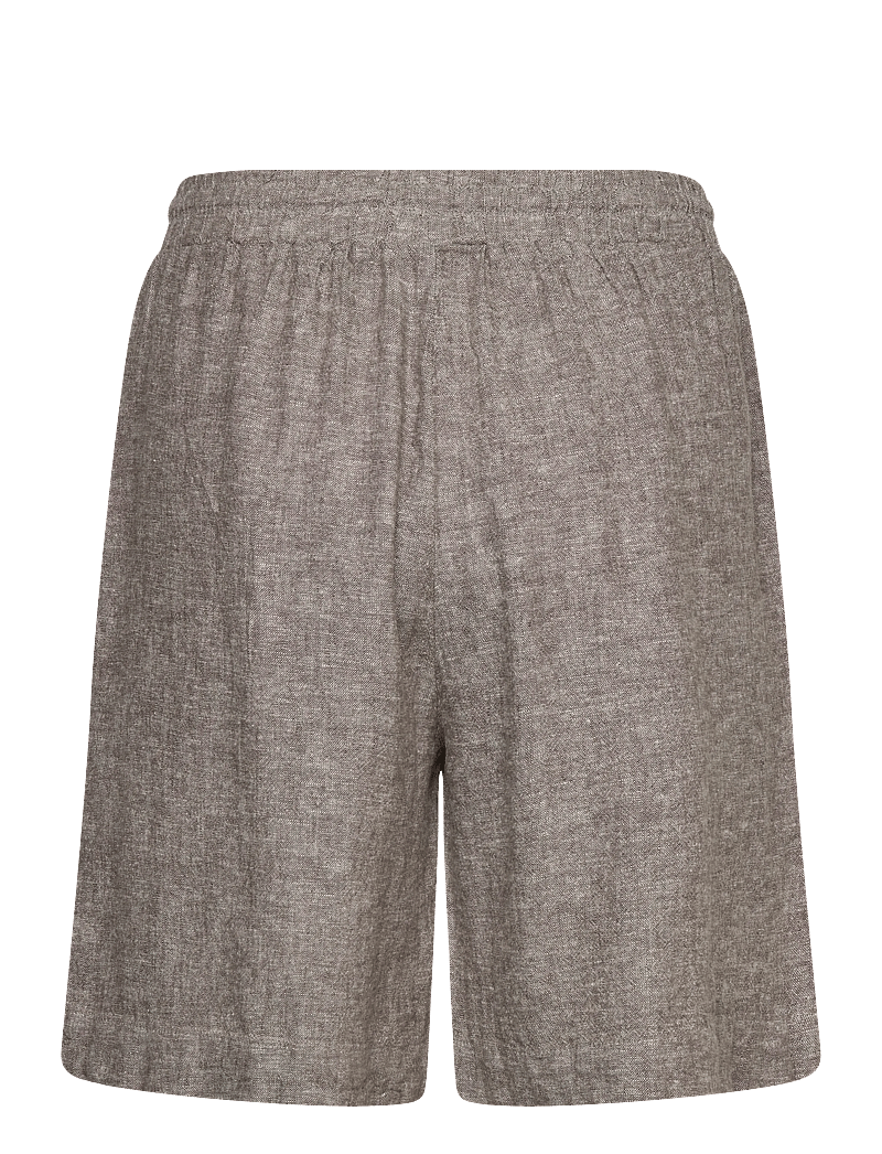 FREE/QUENT - FQLAVA-SHORTS - hørshorts - morel melange - 1