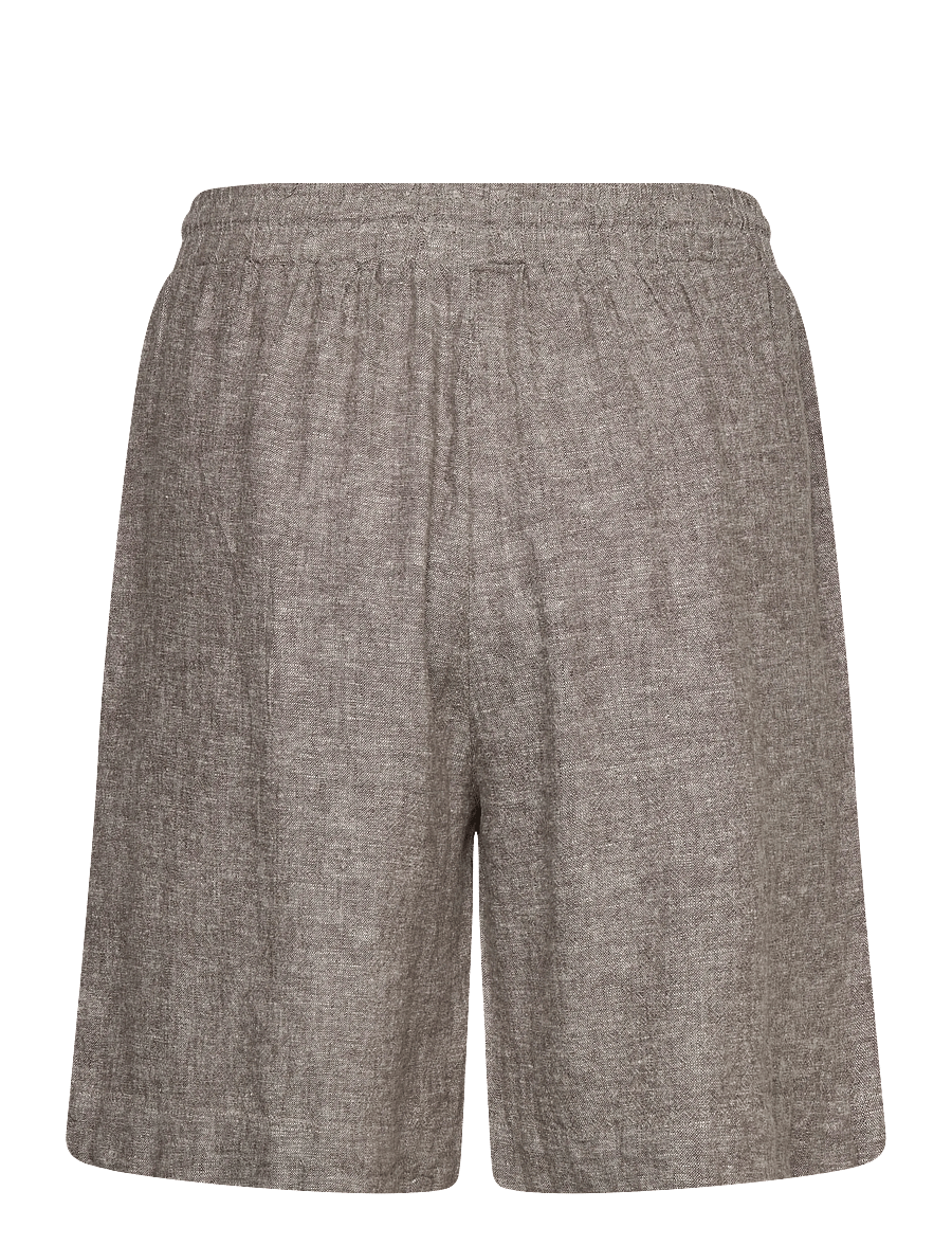 FREE/QUENT - FQLAVA-SHORTS - linased lühikesed püksid - morel melange - 1