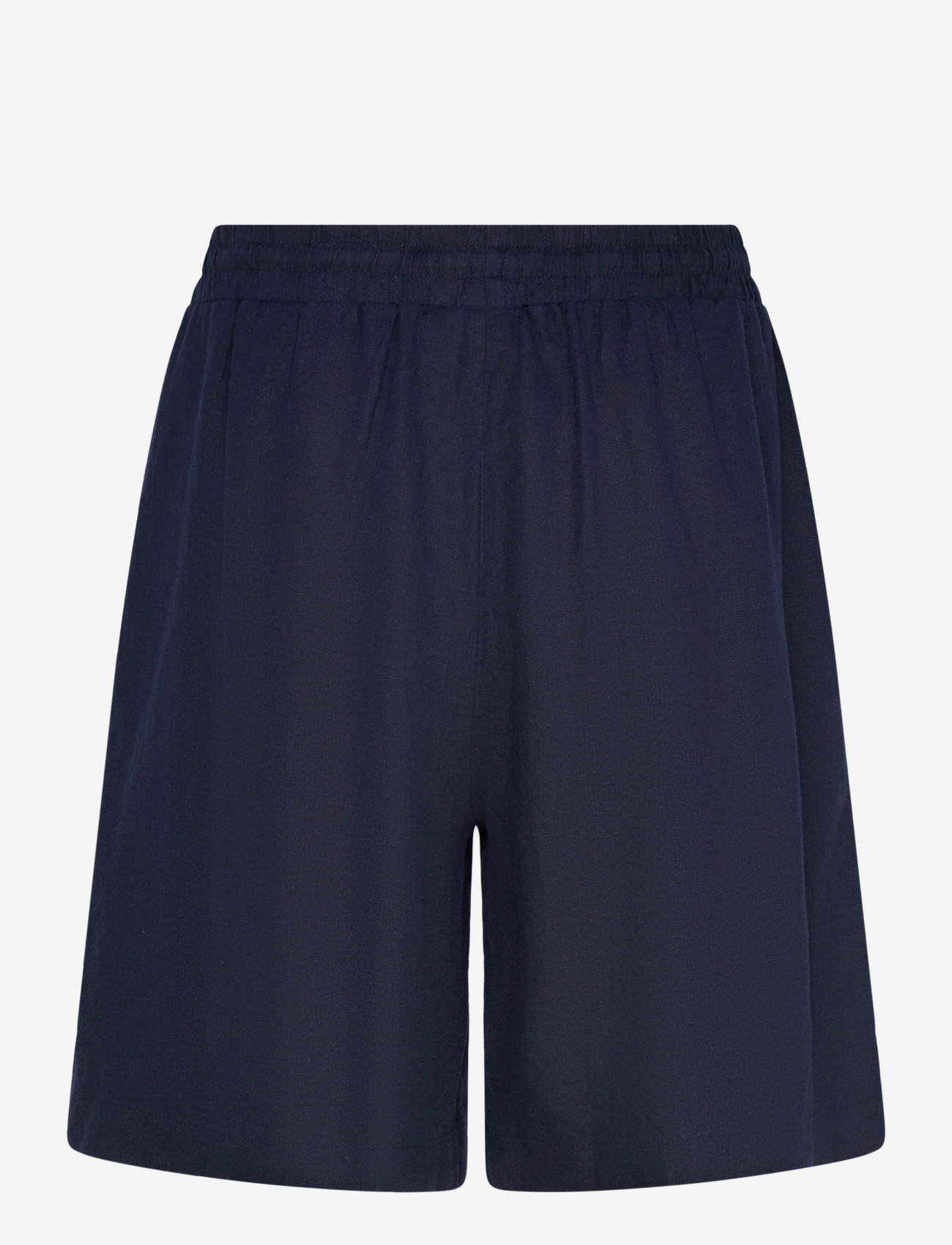 FREE/QUENT - FQLAVA-SHORTS - leinen-shorts - navy blazer - 2