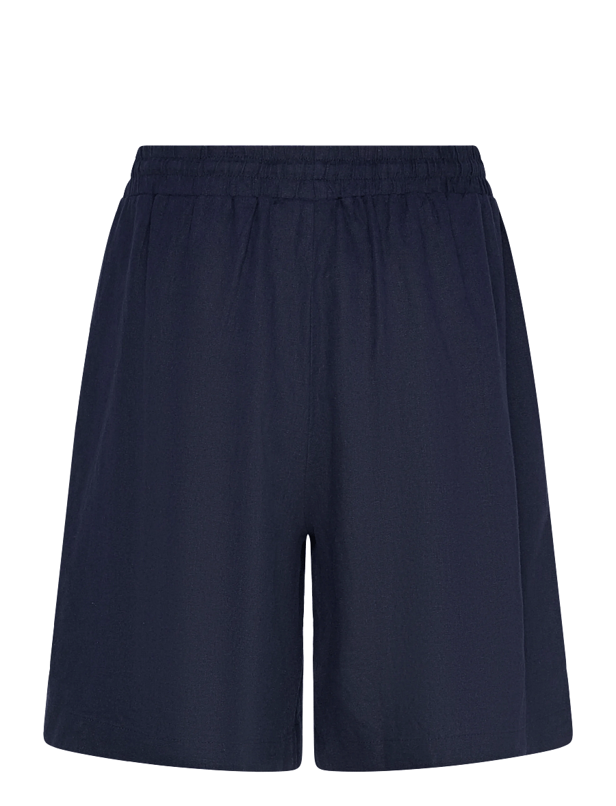 FREE/QUENT - FQLAVA-SHORTS - linased lühikesed püksid - navy blazer - 2