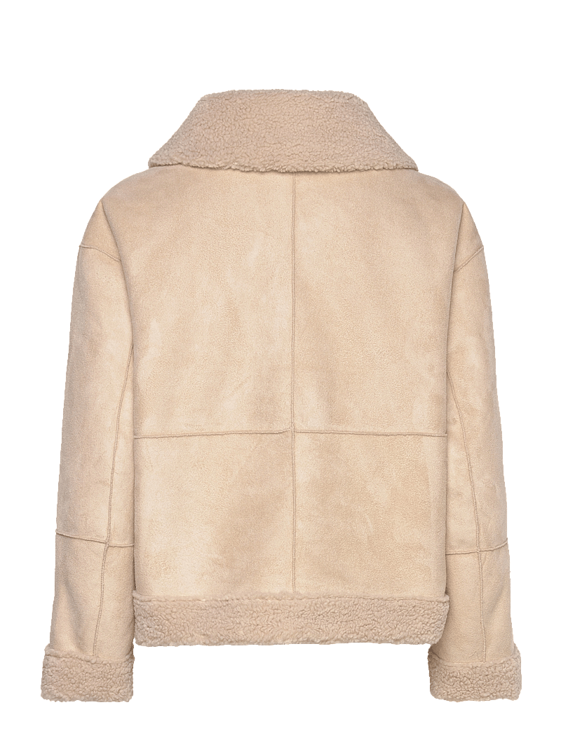 FREE/QUENT - FQLAMBY-JACKET - faux fur jakker - moonbeam - 1