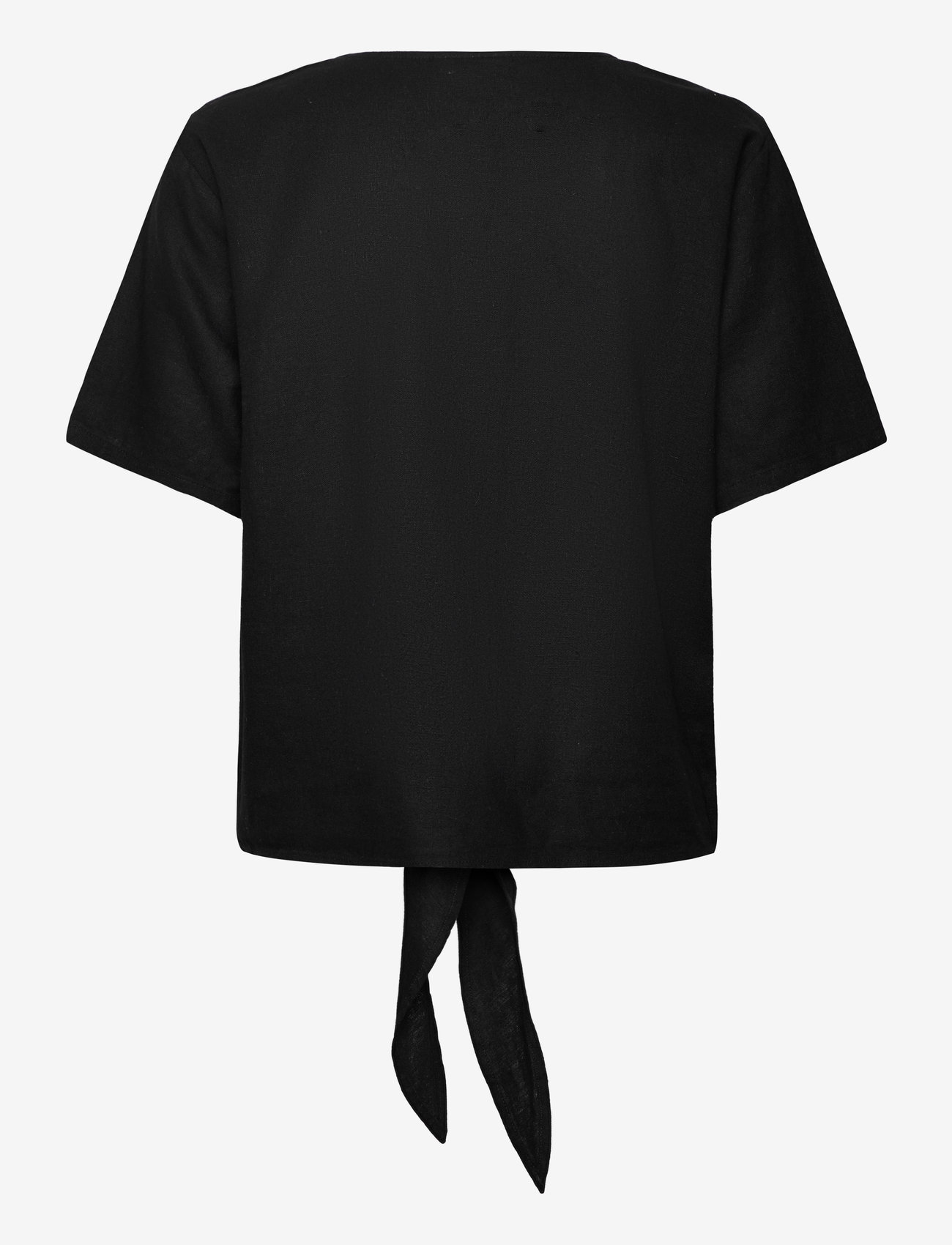 FREE/QUENT - FQLAVA-BLOUSE - lühikeste varrukatega pluusid - black - 1