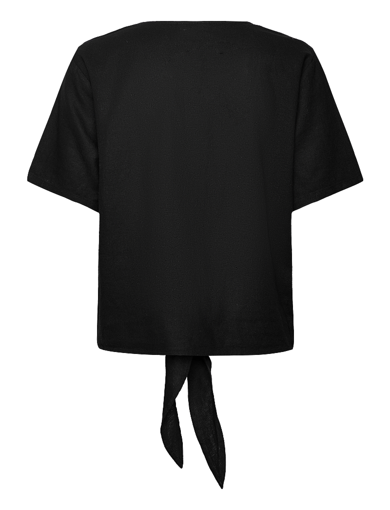 FREE/QUENT - FQLAVA-BLOUSE - kortærmede bluser - black - 2
