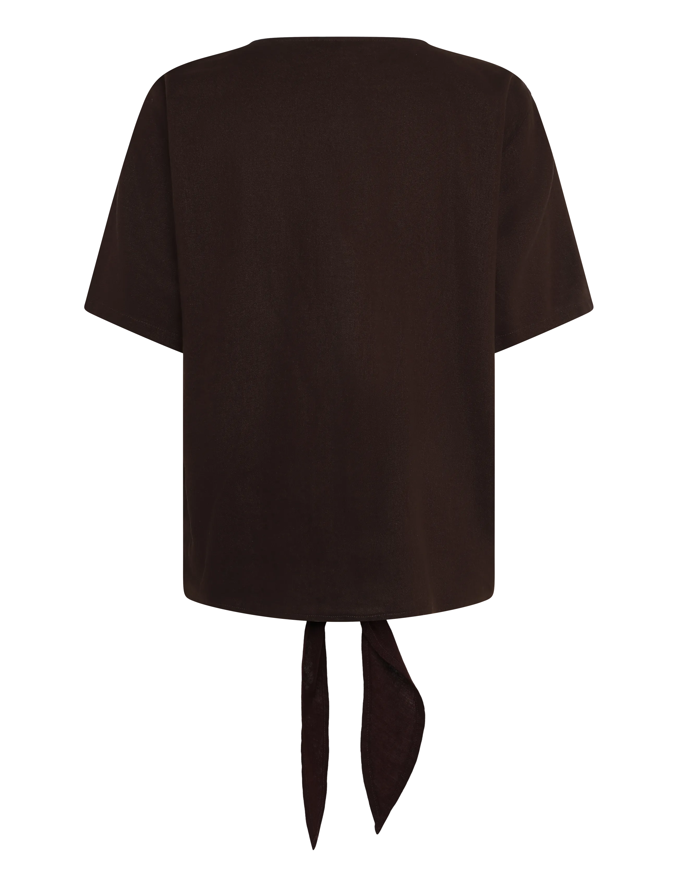 FREE/QUENT - FQLAVA-BLOUSE - kortärmade blusar - coffee bean - 1