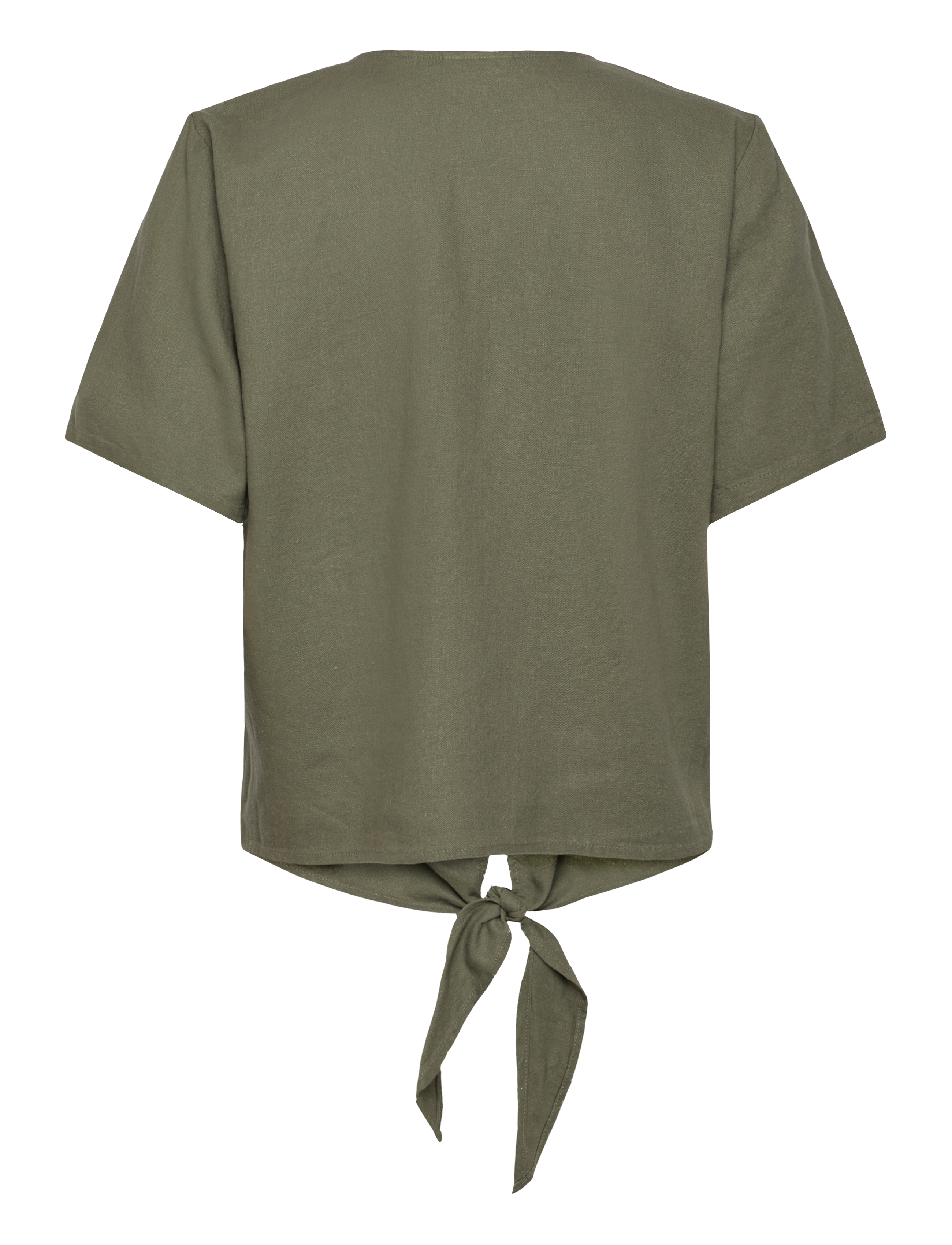 FREE/QUENT - FQLAVA-BLOUSE - kortærmede bluser - deep lichen green - 1