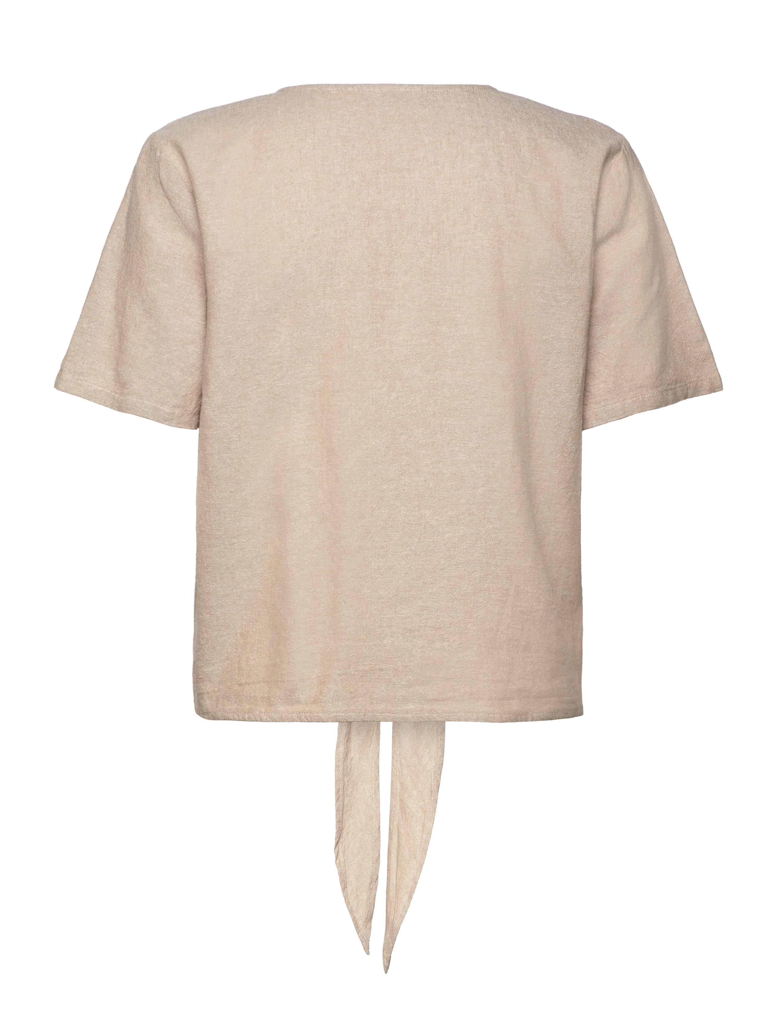 FREE/QUENT - FQLAVA-BLOUSE - lyhythihaiset puserot - sand melange - 2