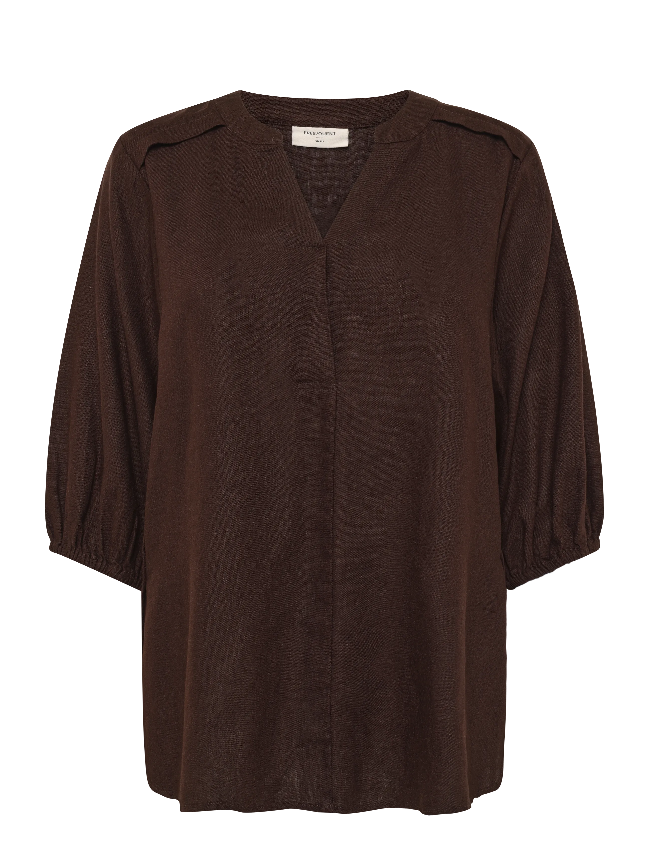 FREE/QUENT FQLAVA-BLOUSE - Blusar & Skjortor - COFFEE BEAN / brown