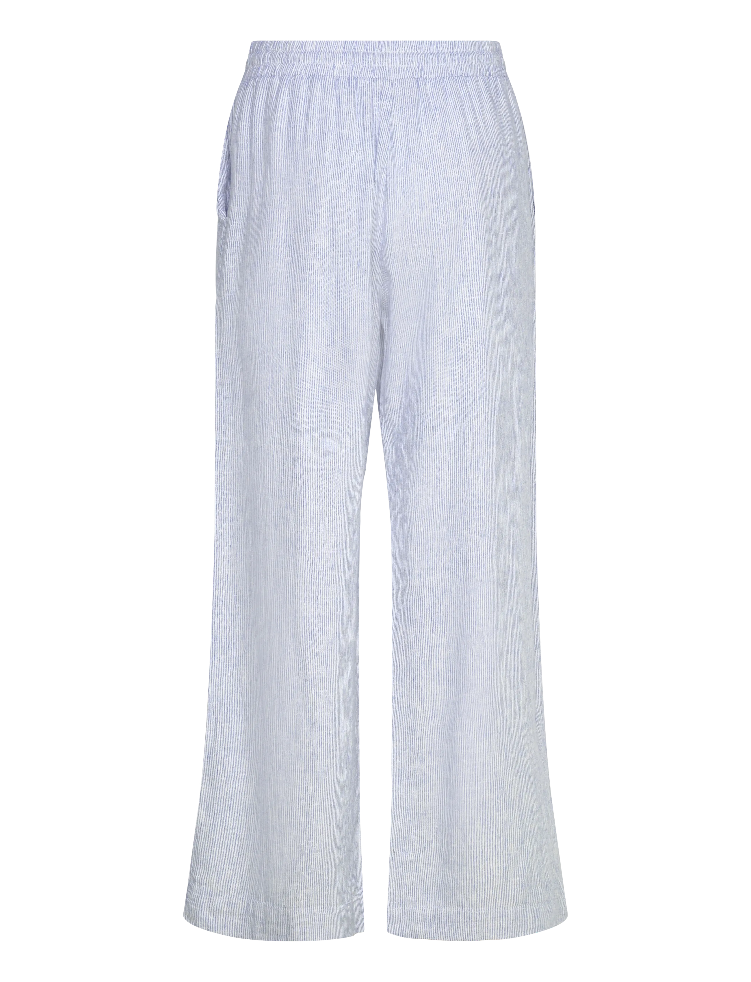 FREE/QUENT - FQLAVA-PANTS - leinenhosen - ultramarine w. star off-white - 2