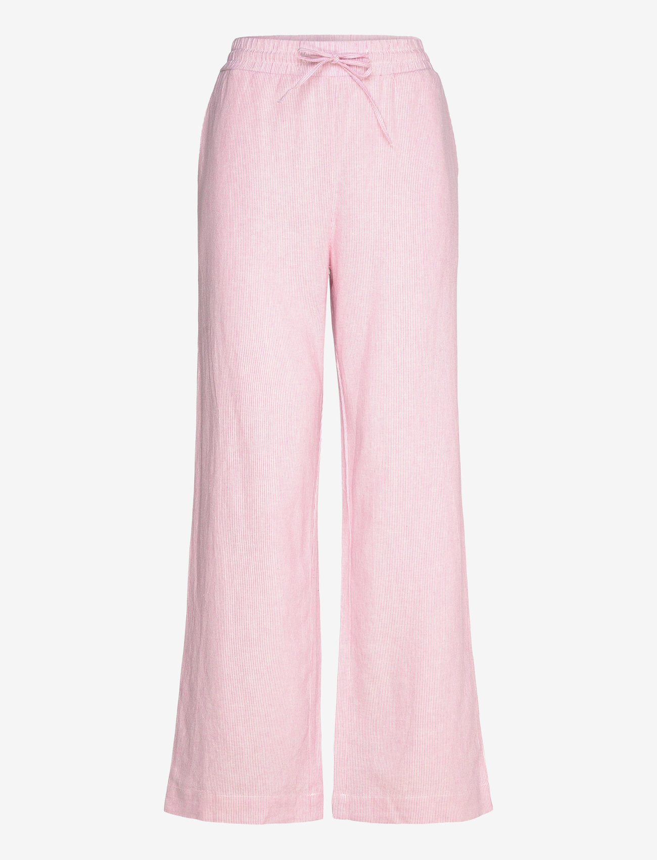 FREE/QUENT - FQLAVA-PANTS - linased püksid - off-white w. fuchsia pink - 0