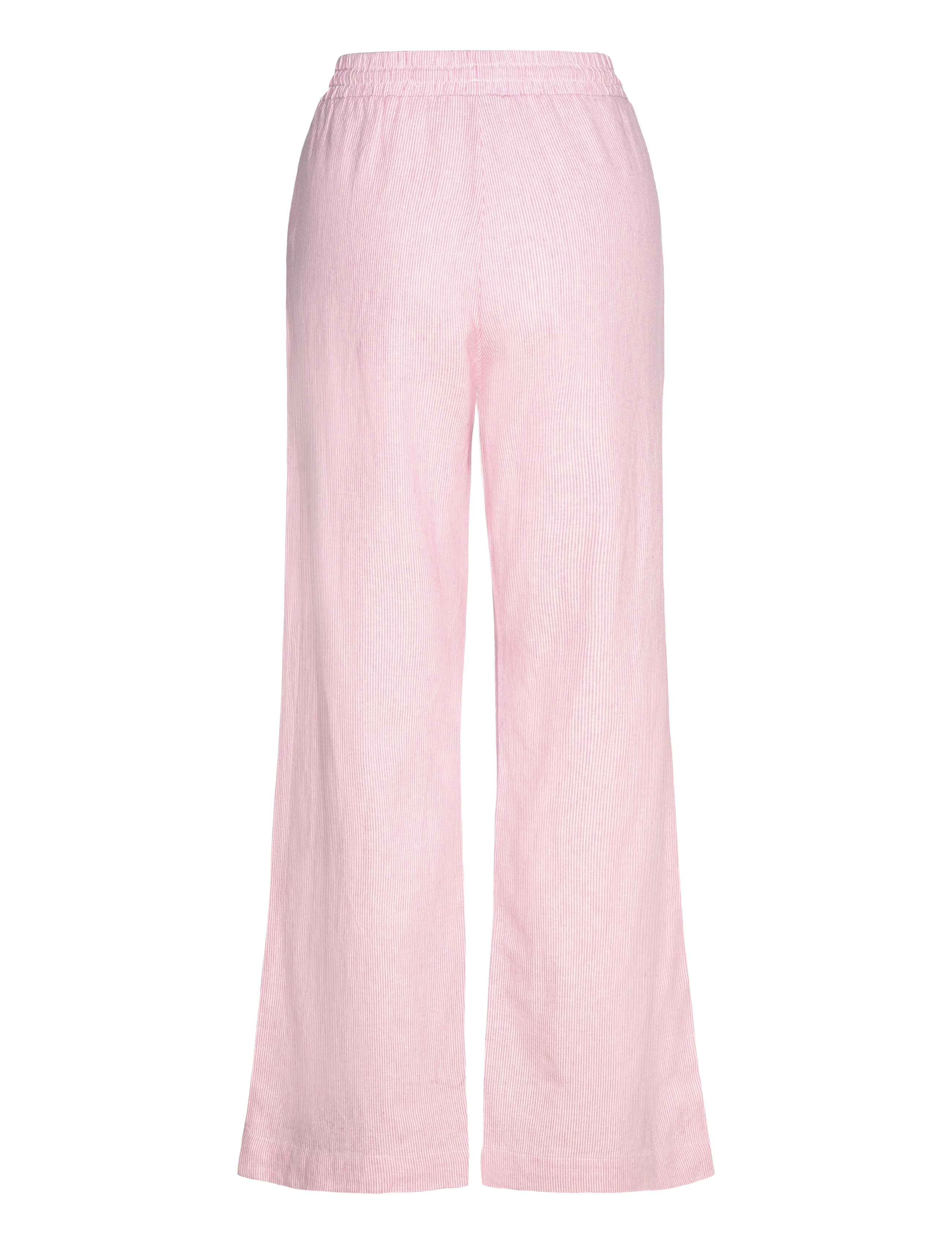FREE/QUENT - FQLAVA-PANTS - linen trousers - off-white w. fuchsia pink - 2