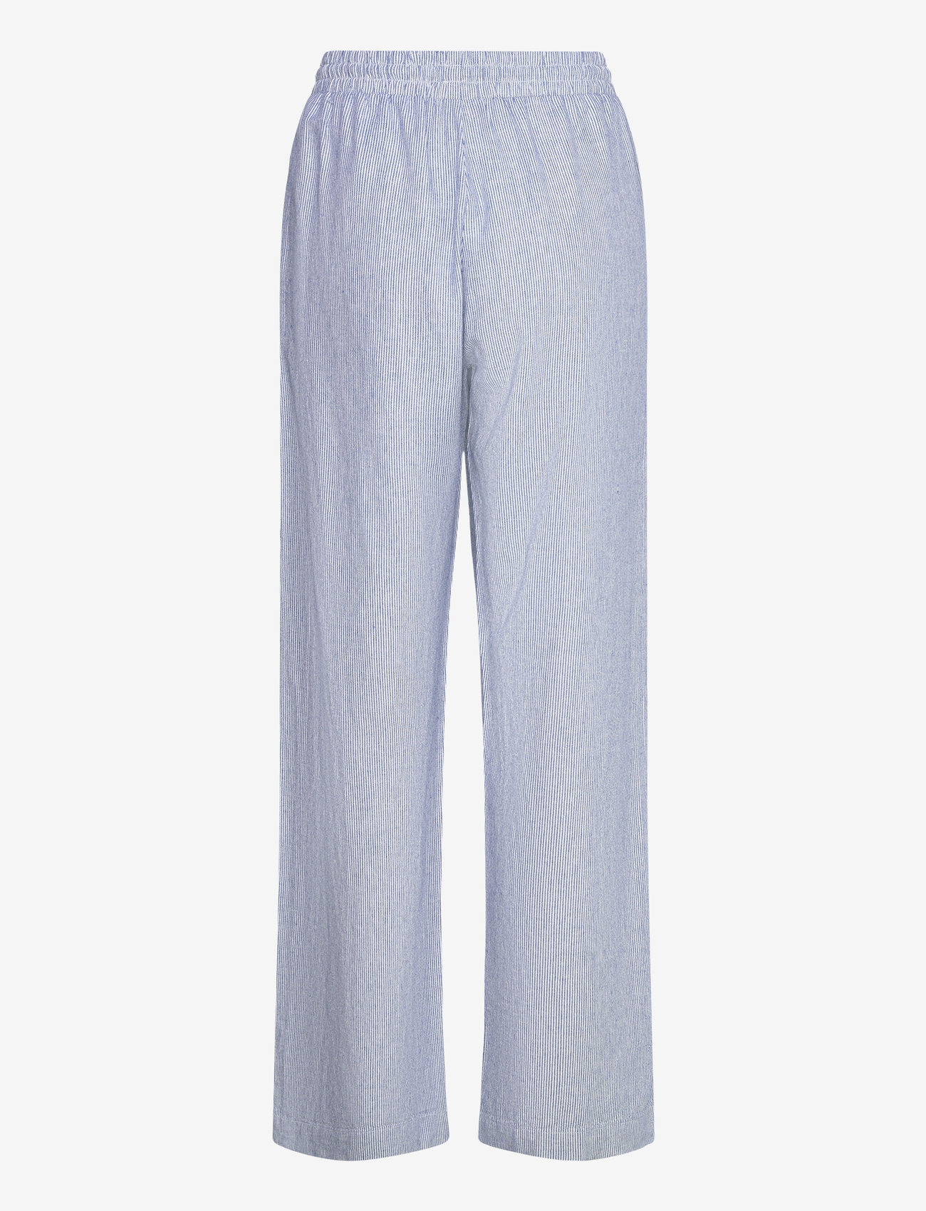 FREE/QUENT - FQLAVA-PANTS - leinenhosen - off-white w. nebulas blue - 1